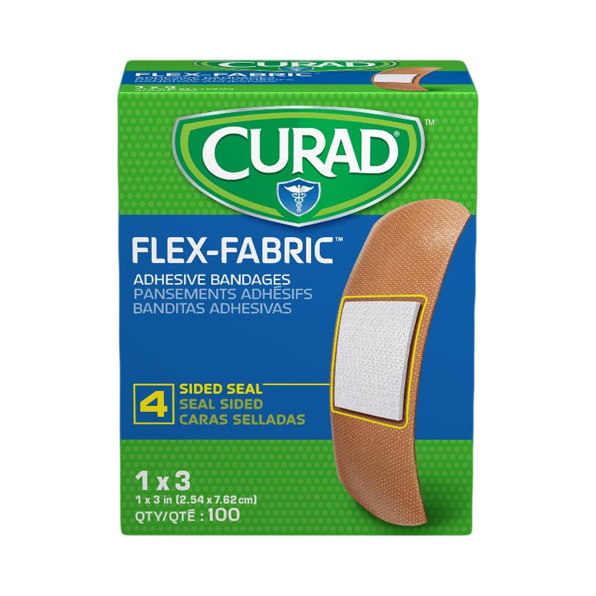 Comfort Cloth® Tan Adhesive Strip, 1 x 3 Inch