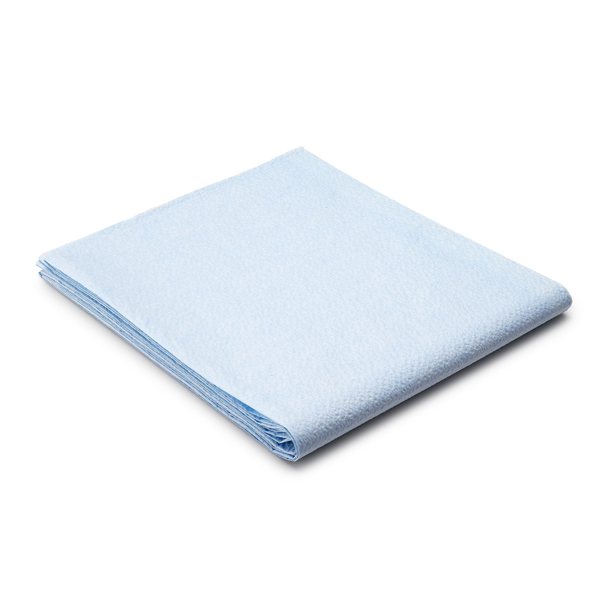 Tidi® Everyday Blue Flat Stretcher Sheet, 40 x 90 Inch