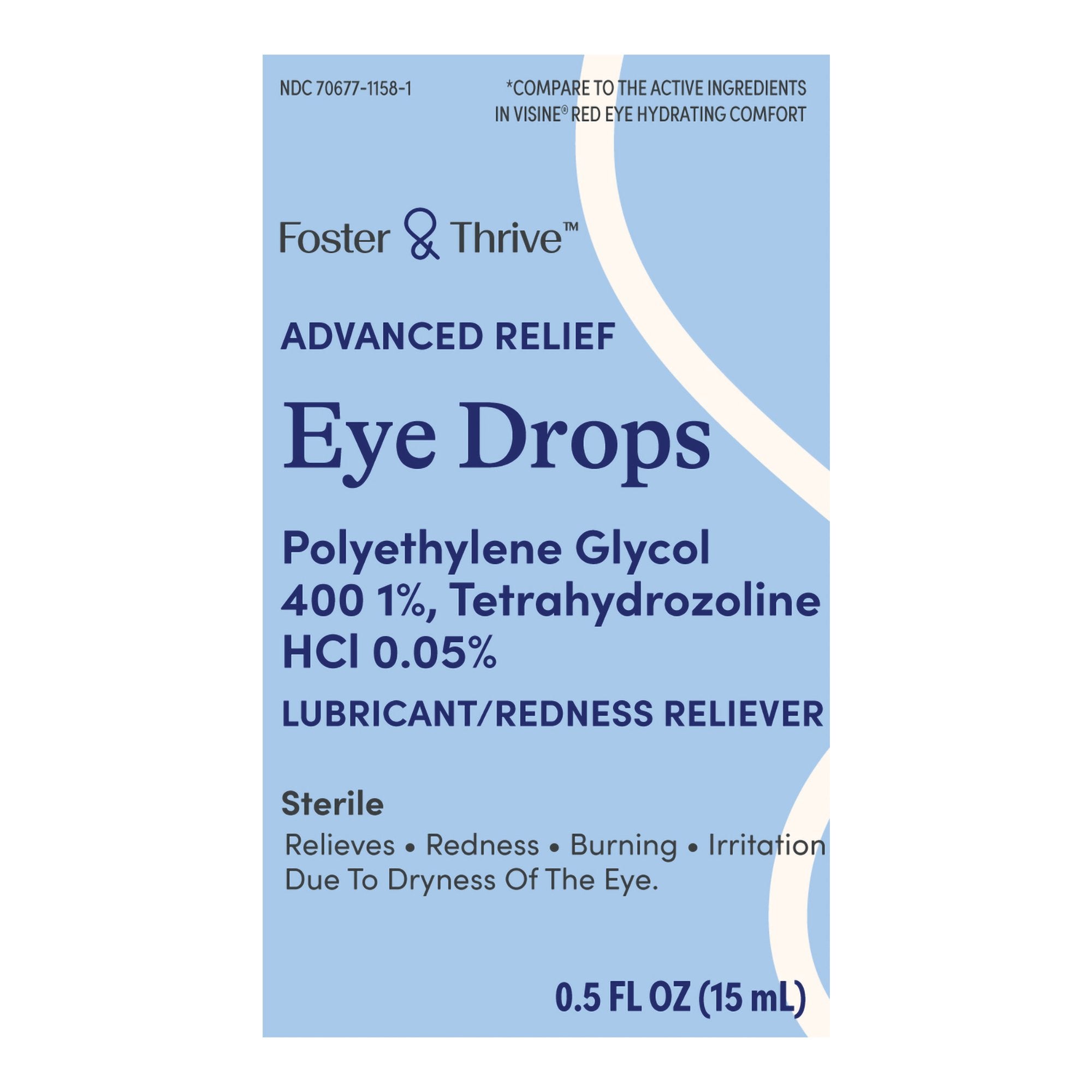 Eye Lubricant Foster & Thrive® 0.5 oz. Eye Drops