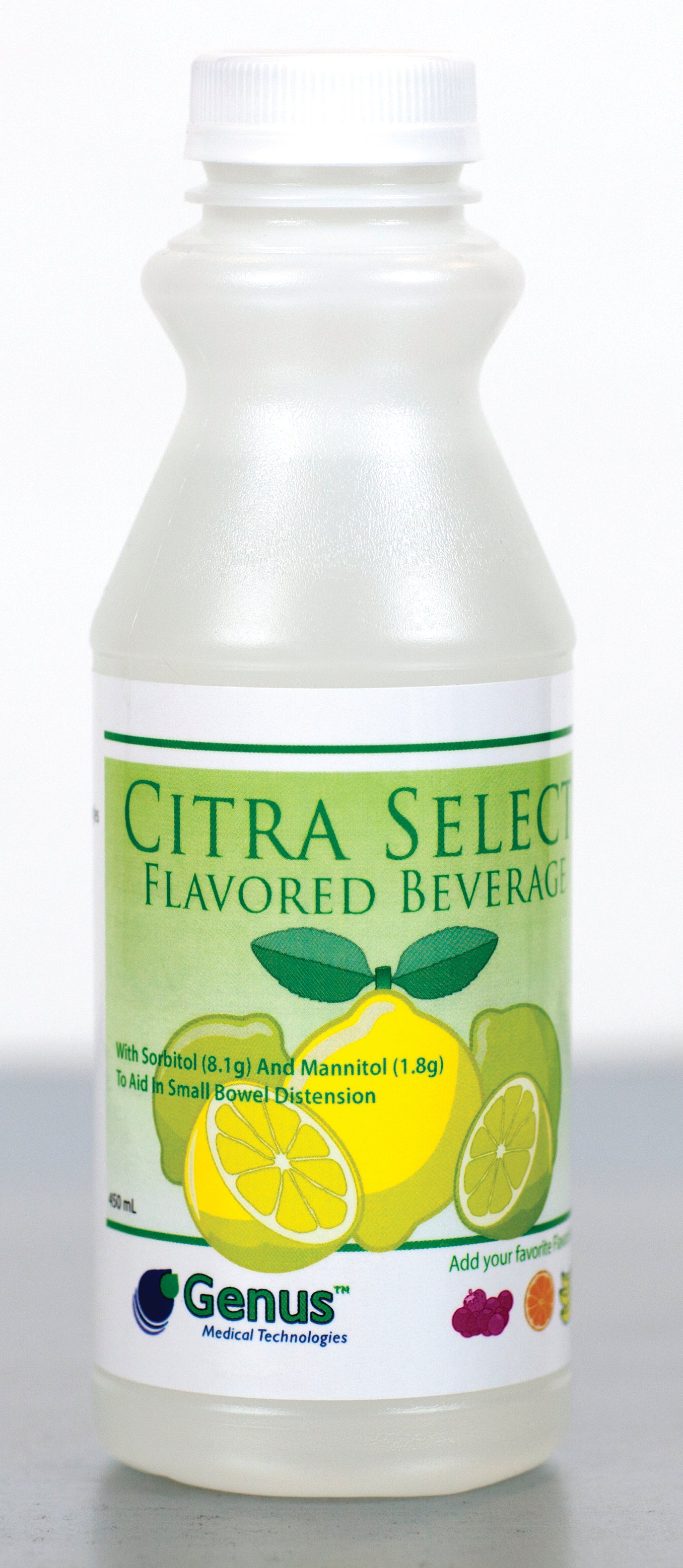 Citra Select Barium Sulfate Contrast Media, Lemon Lime Flavor