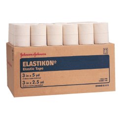 Elastic Tape Elastikon® White 3 Inch X 2-1/2 Yard Cotton NonSterile