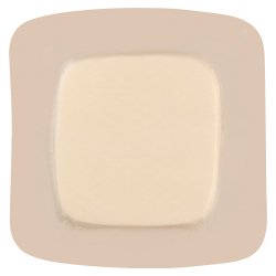 Thin Foam Dressing FoamLite™ 3-1/4 X 3-1/4 Inch With Border Film Backing Silicone Adhesive Square Sterile