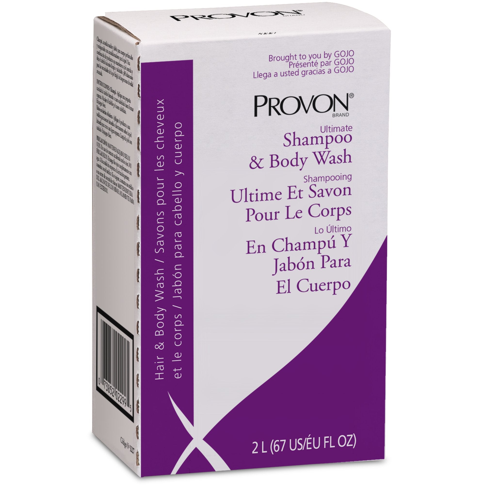 Provon® Tearless Shampoo & Body Wash, Herbal Scent, 2000 mL Refill