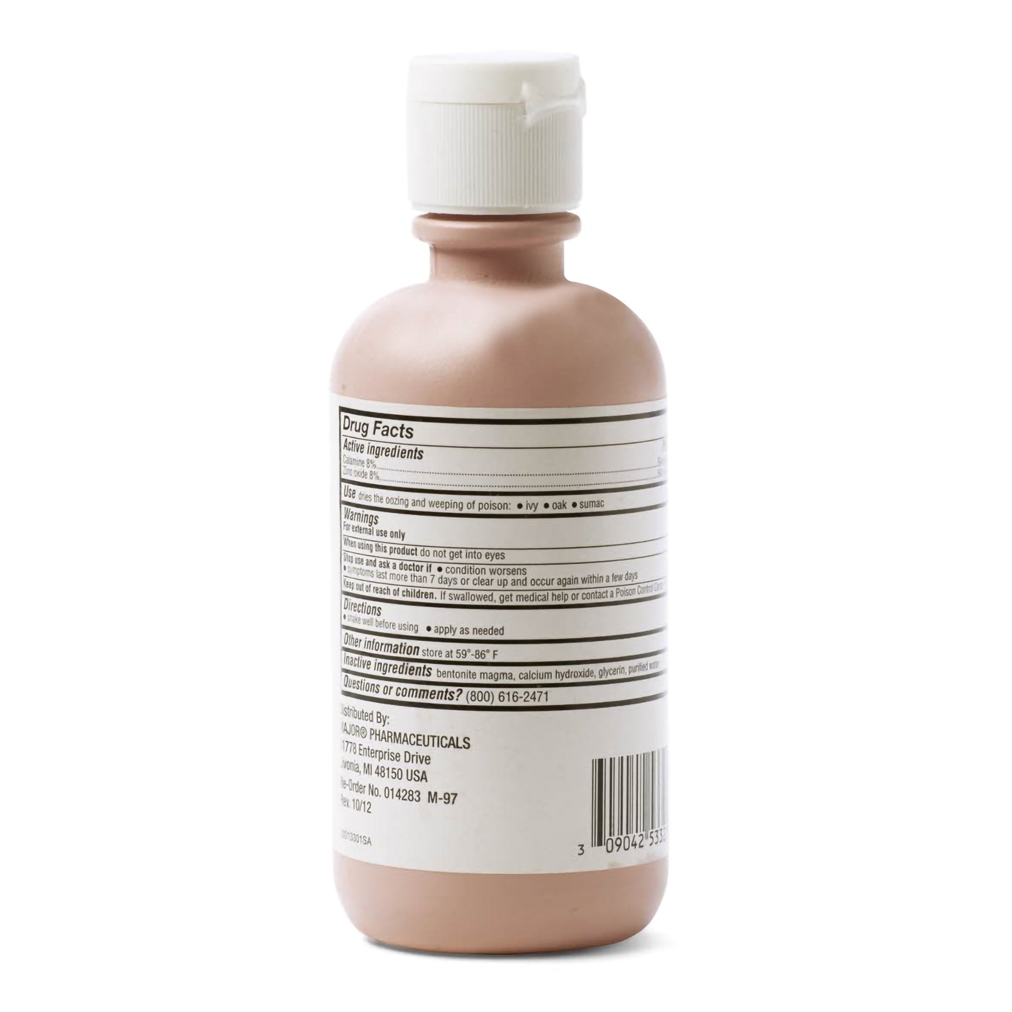 Major® Calamine / Zinc Oxide Itch Relief, 177 mL Bottle