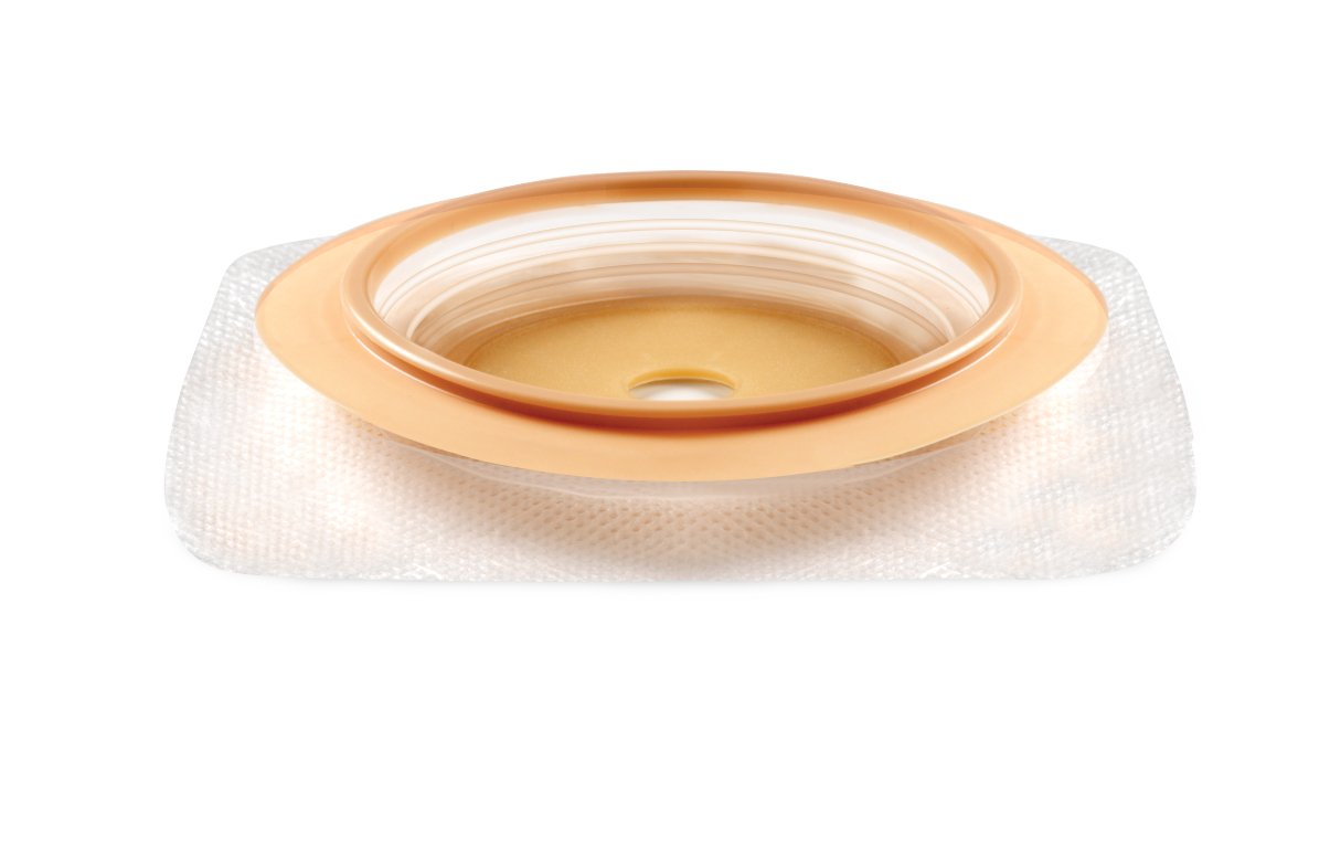 Ostomy Barrier Natura™ Trim to Fit Durahesive® Adhesive 70 mm Flange Hydrocolloid Up to 48 mm Opening Large