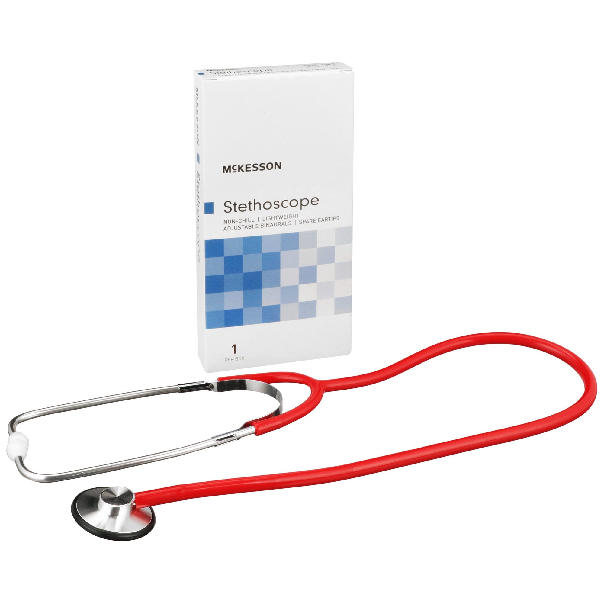 McKesson Classic Stethoscope, Red