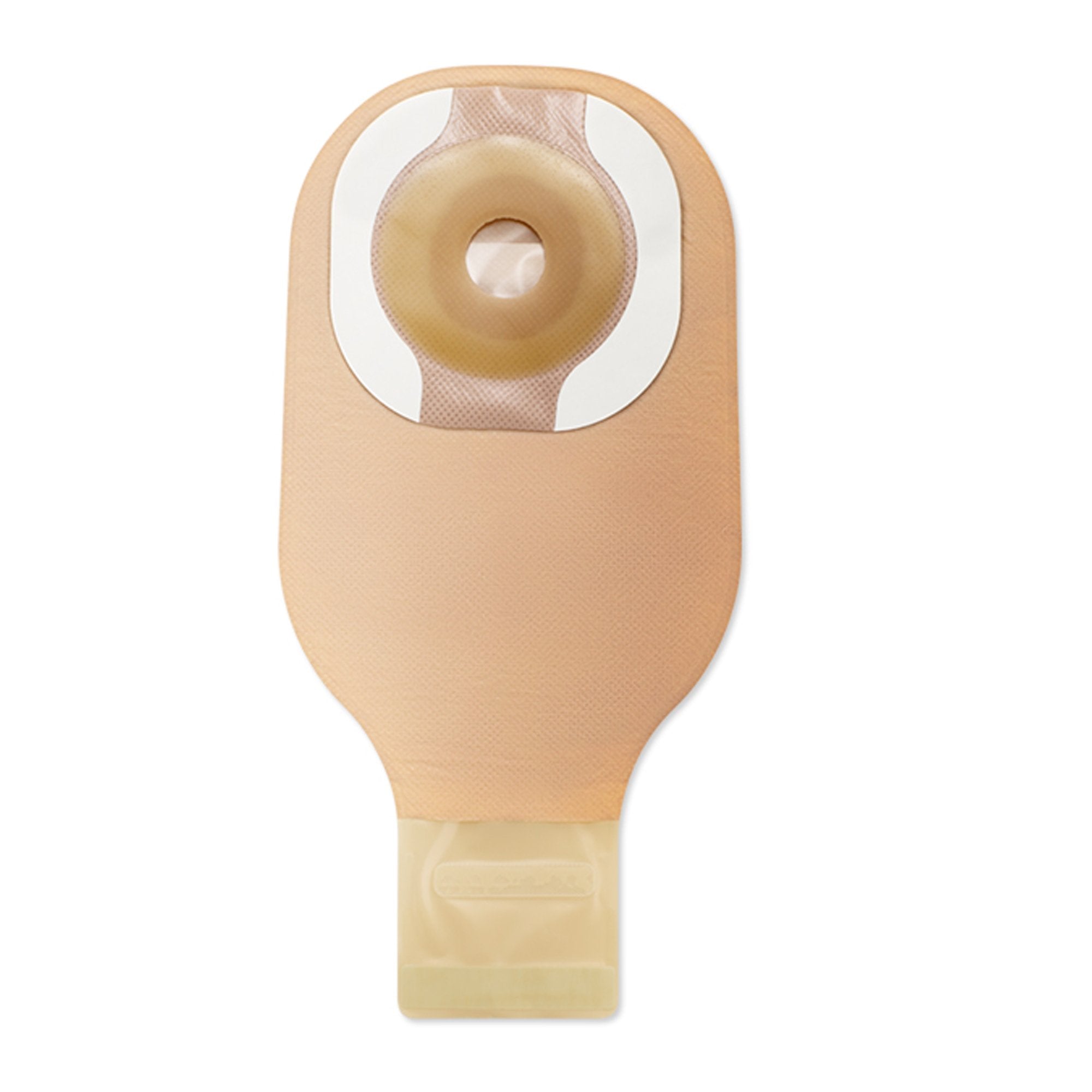 Ostomy Pouch Premier™ One-Piece System 12 Inch Length Flat, Pre-Cut 1-3/8 Inch Stoma Drainable