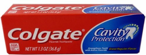 Colgate® Cavity Protection Toothpaste Regular Flavor, 1 oz. Tube