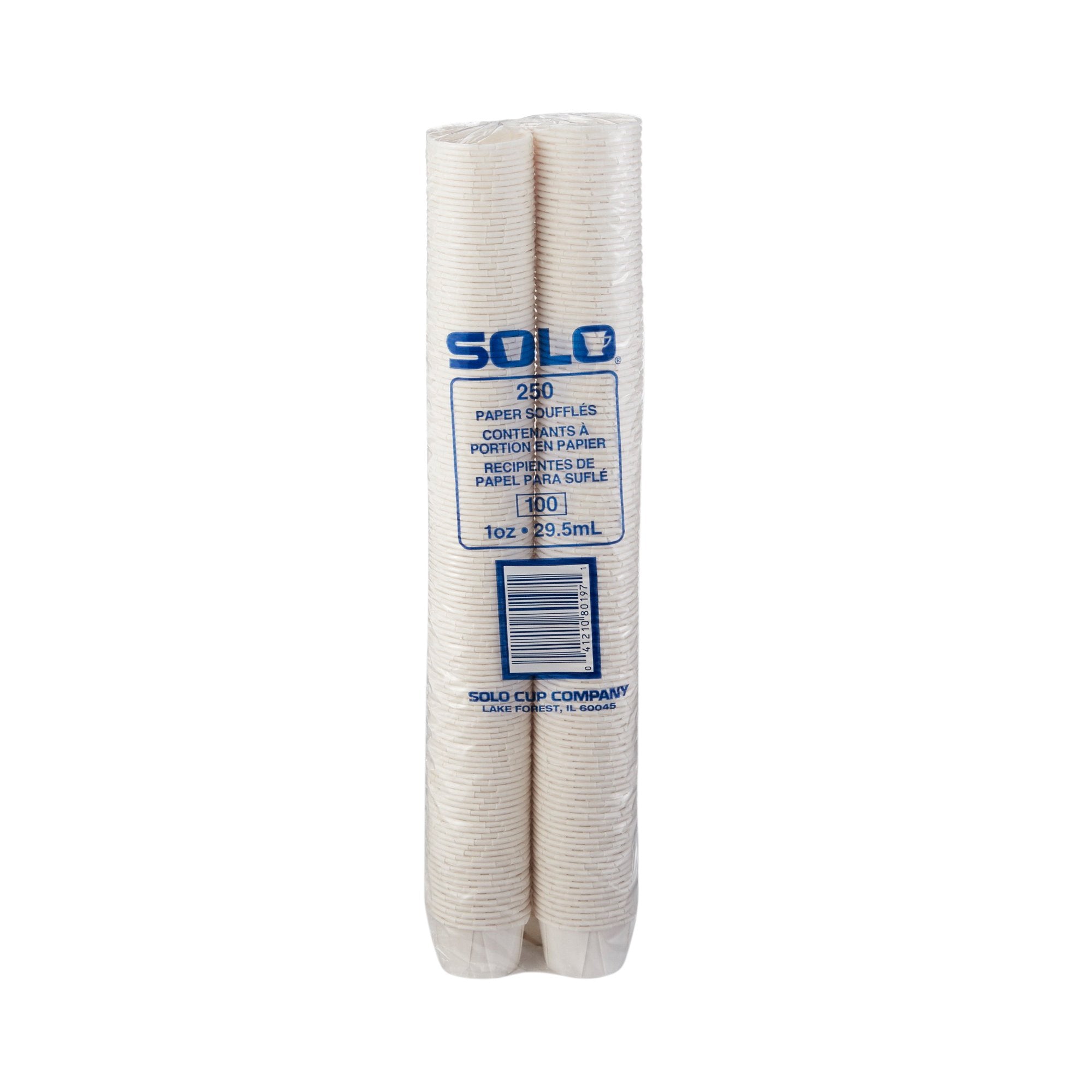 Souffle Cup Solo® 1 oz. White Paper Disposable