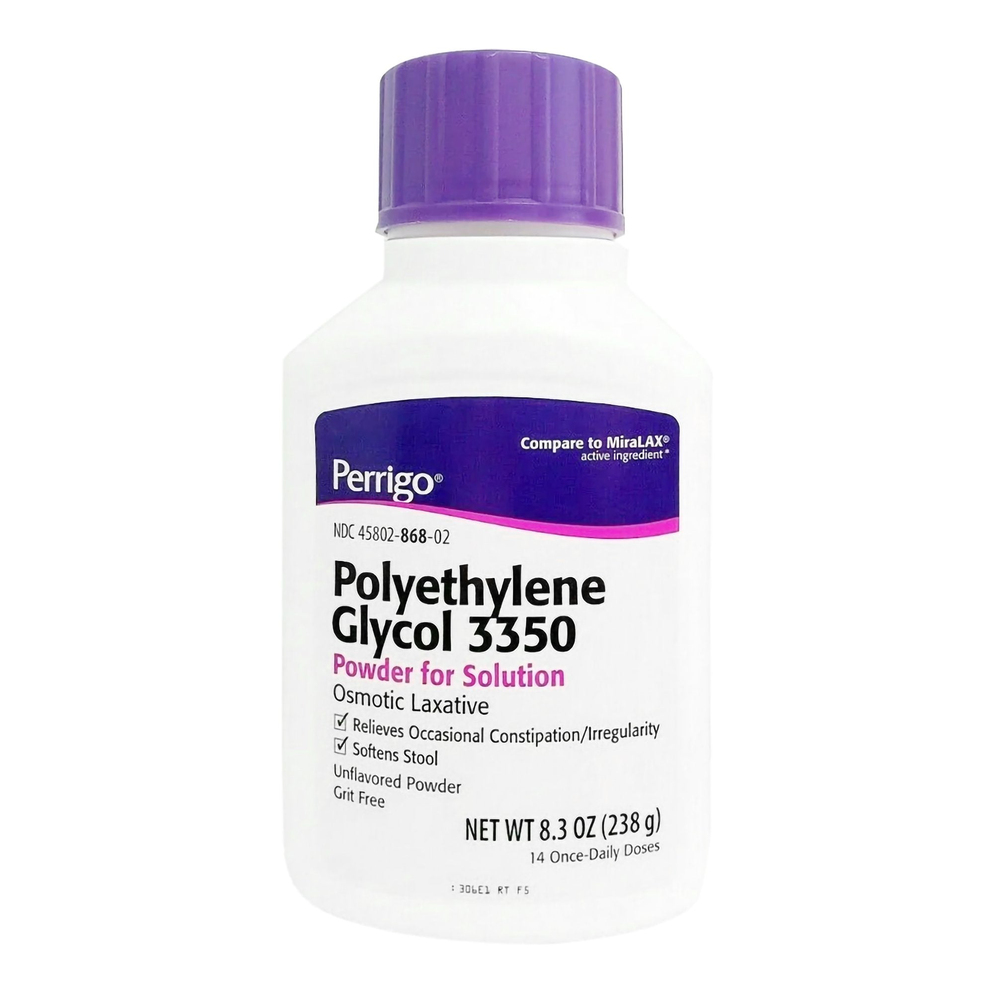 Perrigo Polyethylene Glycol 3350 Cathartic / Laxative