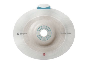 Ostomy Barrier SenSura® Mio Flex Precut, Standard Wear Elastic Adhesive 50 mm Flange Red Code System 25 mm Opening