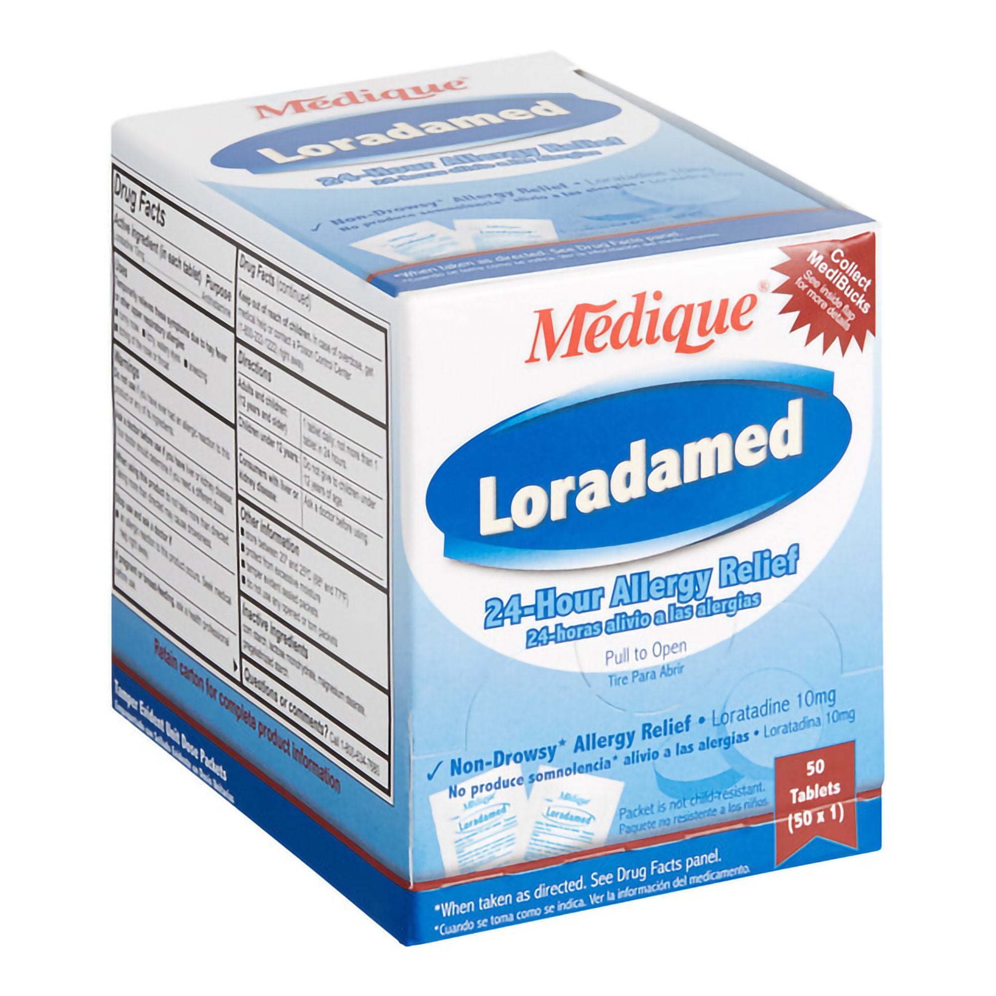 Loradamed Loratadine Allergy Relief