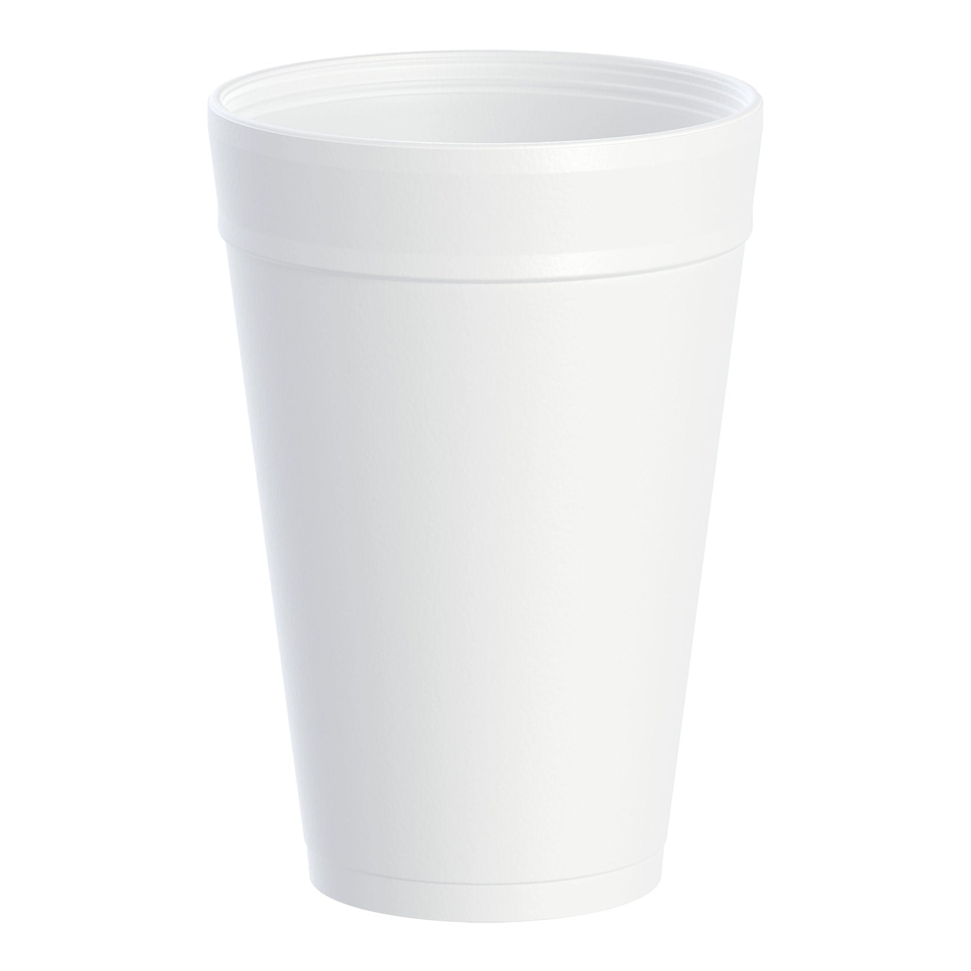 Insulated Drinking Cup Dart® 32 oz. White Styrofoam Disposable