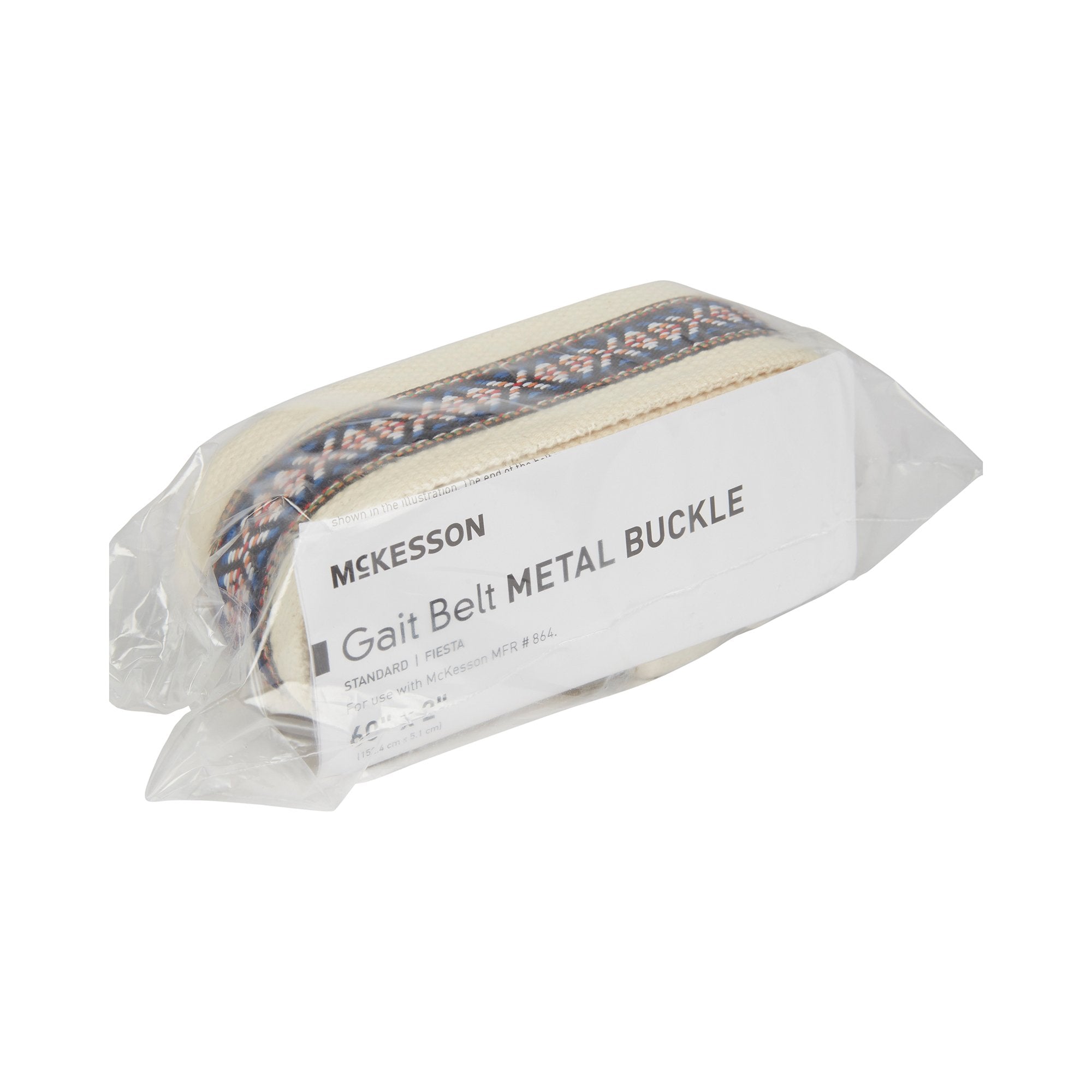 McKesson Gait Belt, 60 Inch, Fiesta Design