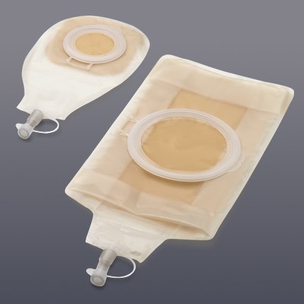 Wound Drainage Pouch Hollister Without Tubing 12 Inch Length 2000 mL NonSterile FlexWear Skin Flat Barrier