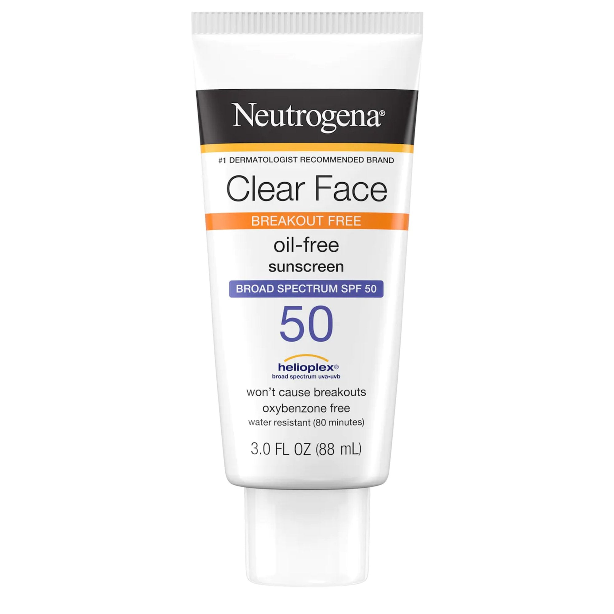 Neutrogena® Clear Face Oil Free Sunscreen, 3 oz.