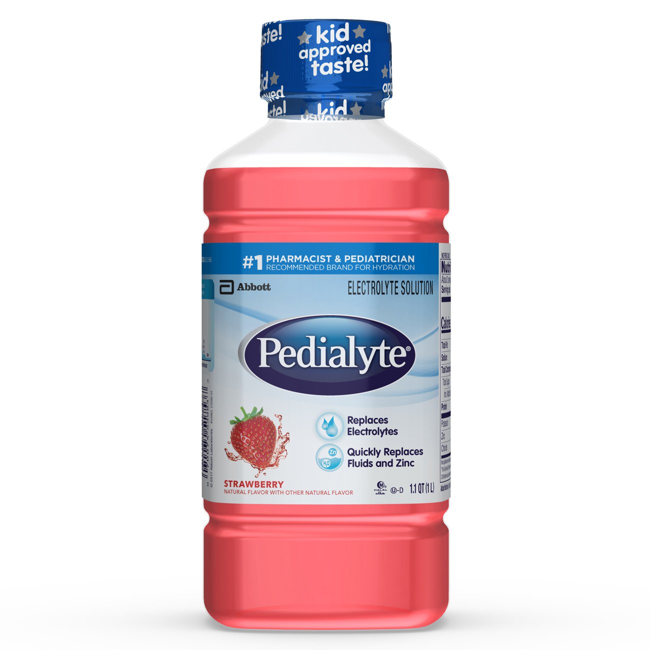 Pedialyte® Strawberry Electrolyte Solution, 1 Liter