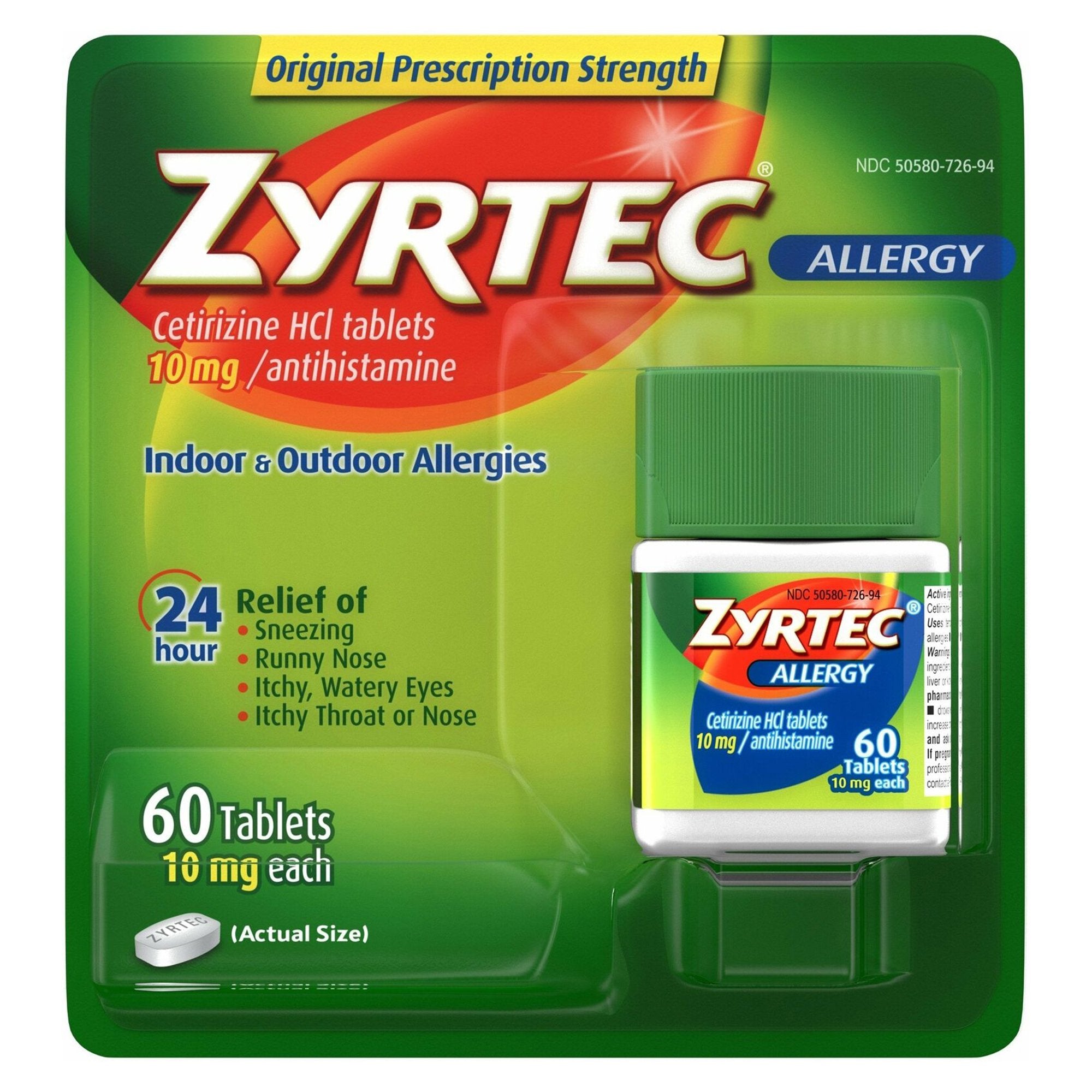 Zyrtec® Cetirizine Allergy Relief