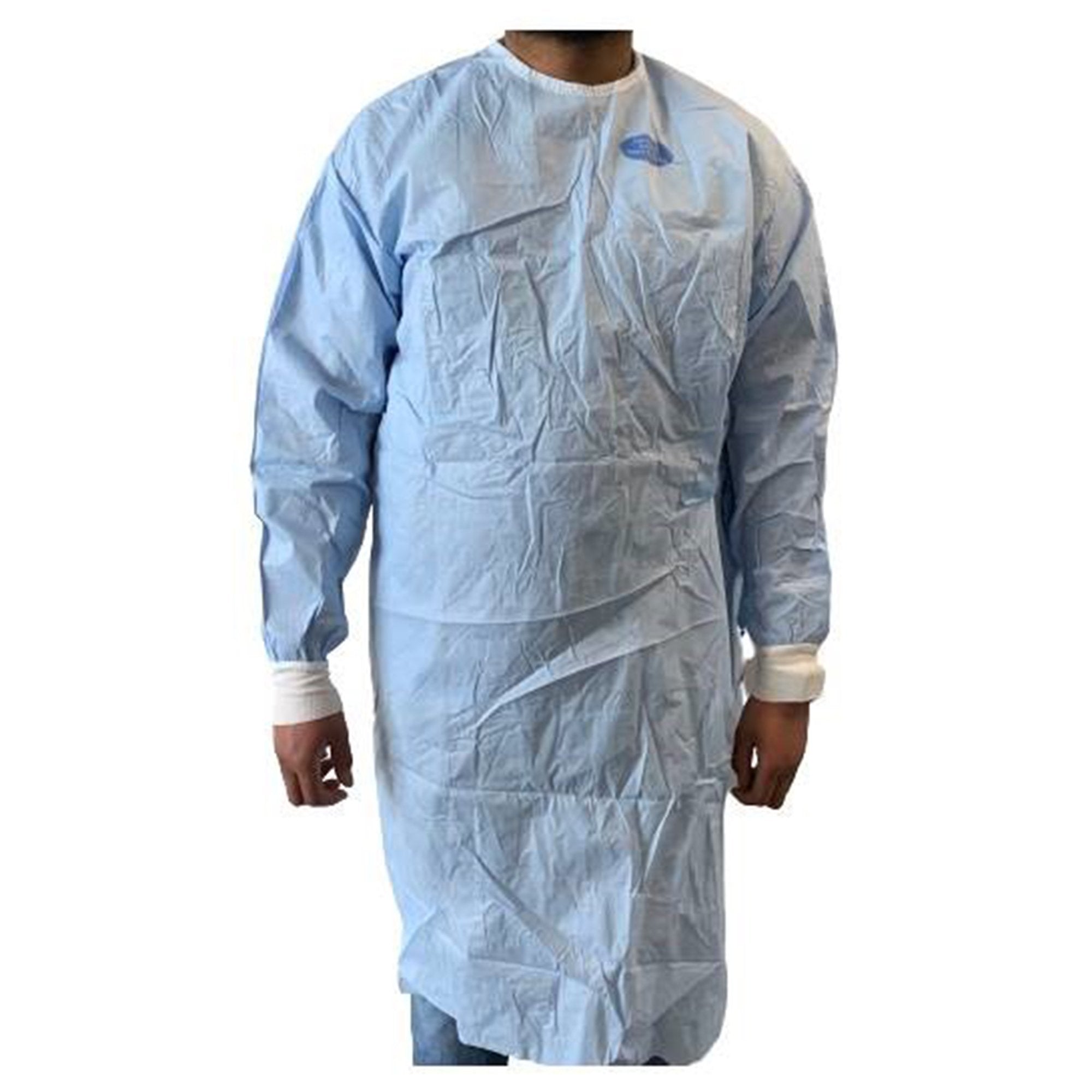 Surgical Gown X-Large Blue Sterile AAMI Level 4 Disposable