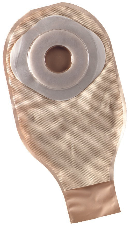 Colostomy Pouch ActiveLife® One-Piece System 12 Inch Length Pre-Cut 1-3/4 Inch Stoma Drainable