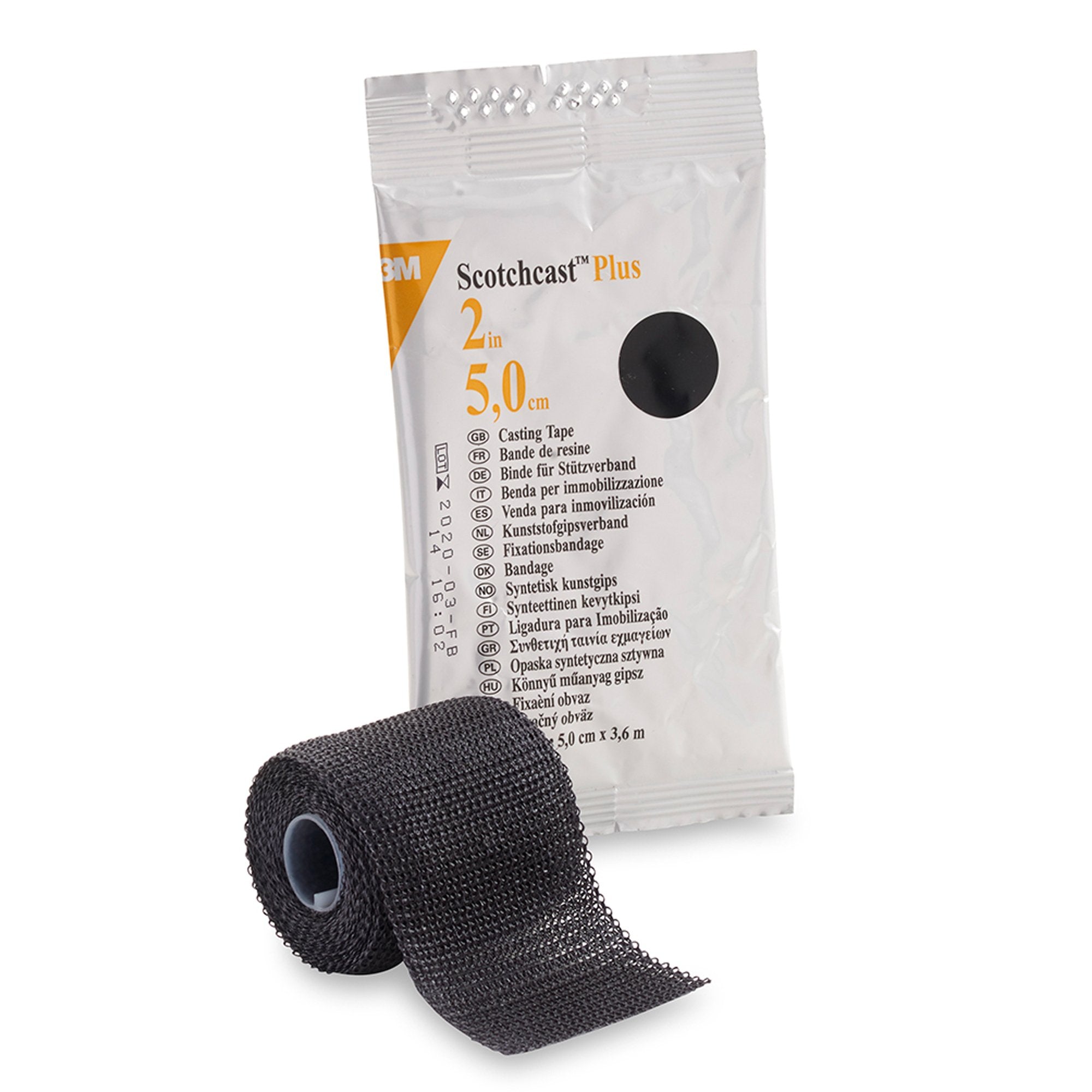 3M™ Scotchcast™ Plus Black Cast Tape, 2 Inch x 4 Yard