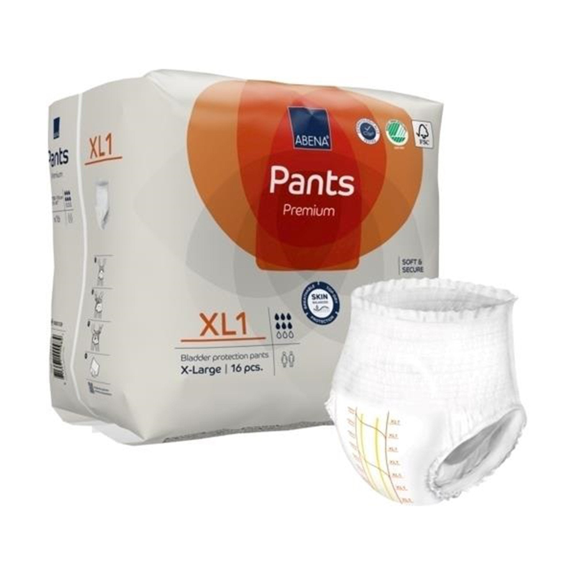 Abena® Premium Pants XL1 Incontinence Brief, X-Large