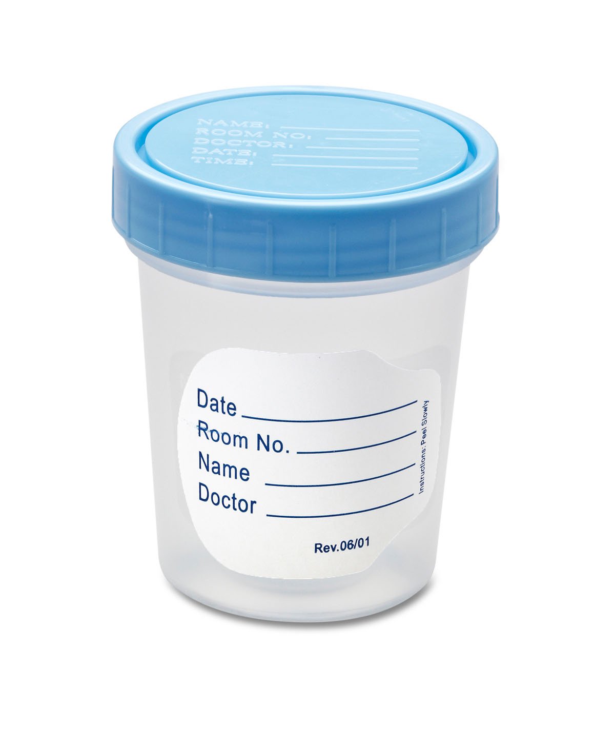 Specimen Container 120 mL (4 oz.) Screw Cap Patient Information OR Sterile