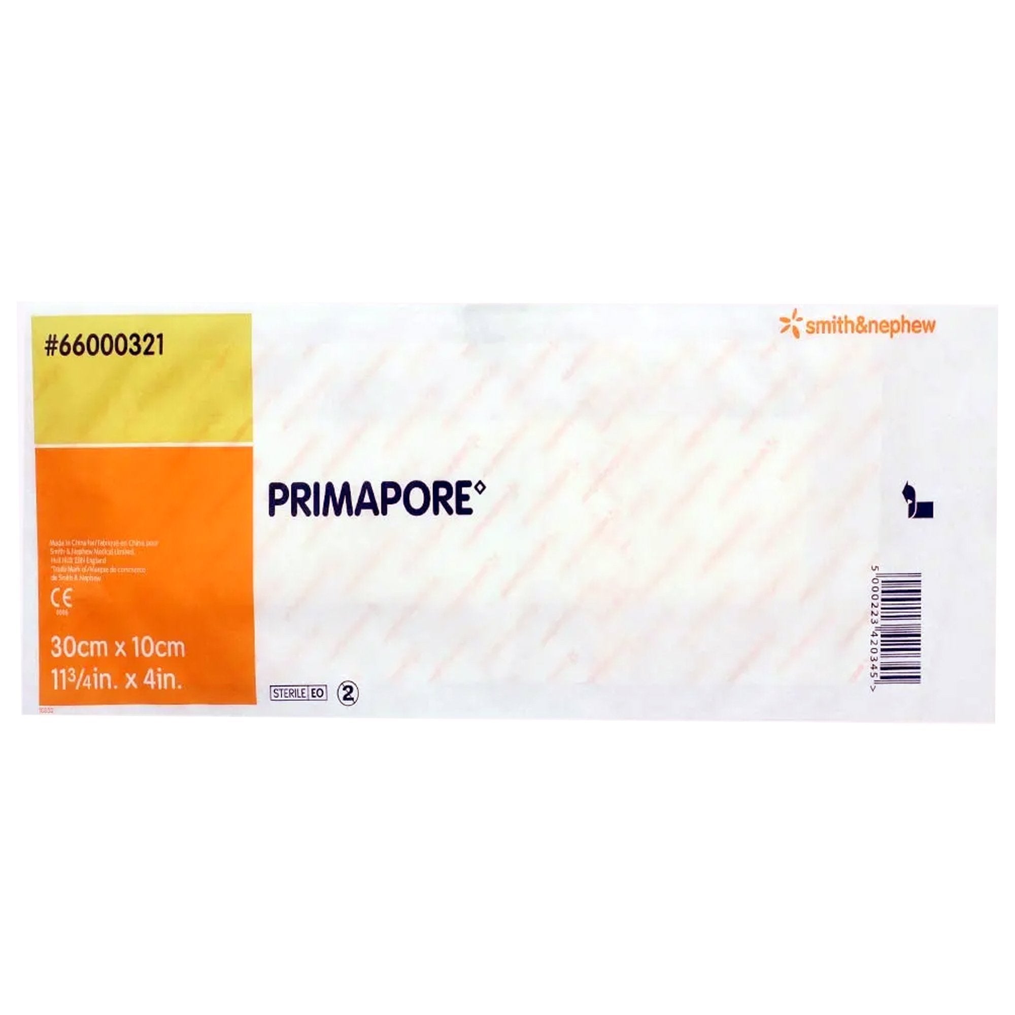 Primapore Adhesive Dressing, 10 x 30 Centimeter