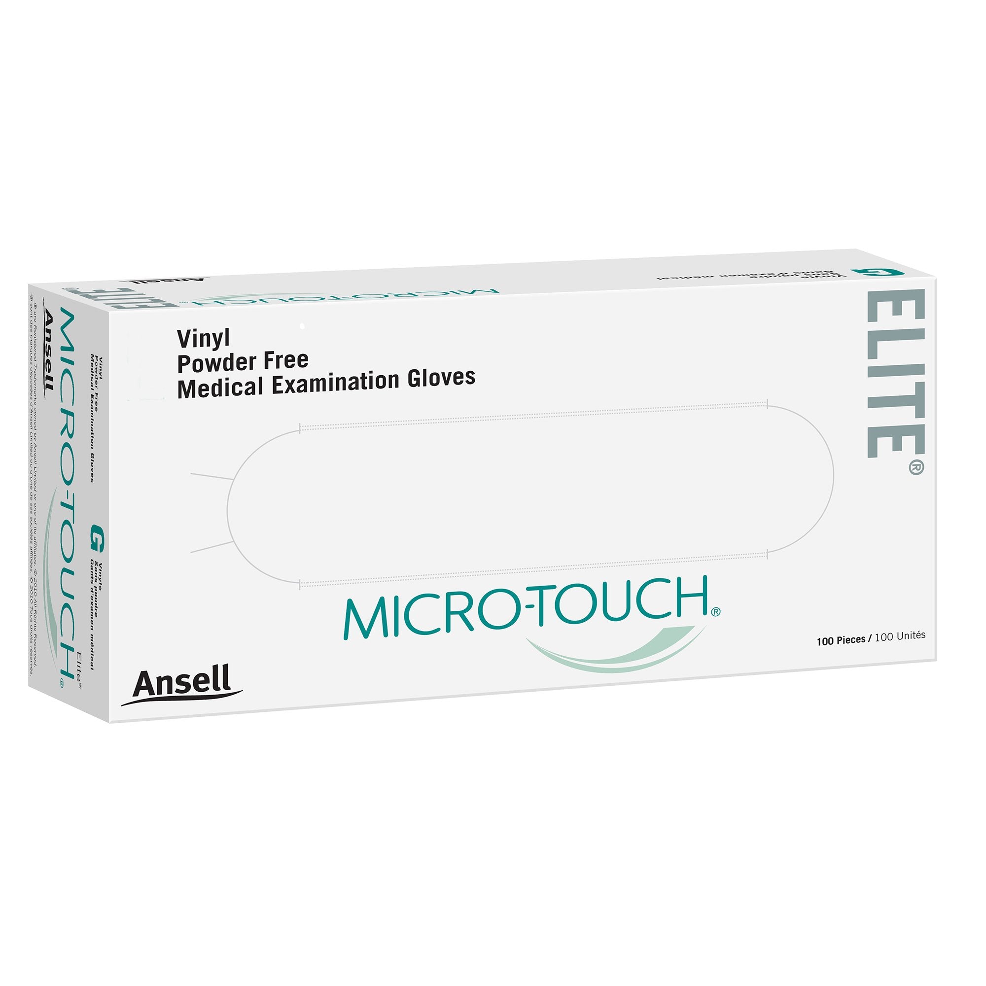 Micro-Touch® Elite® Exam Glove, Medium, Ivory