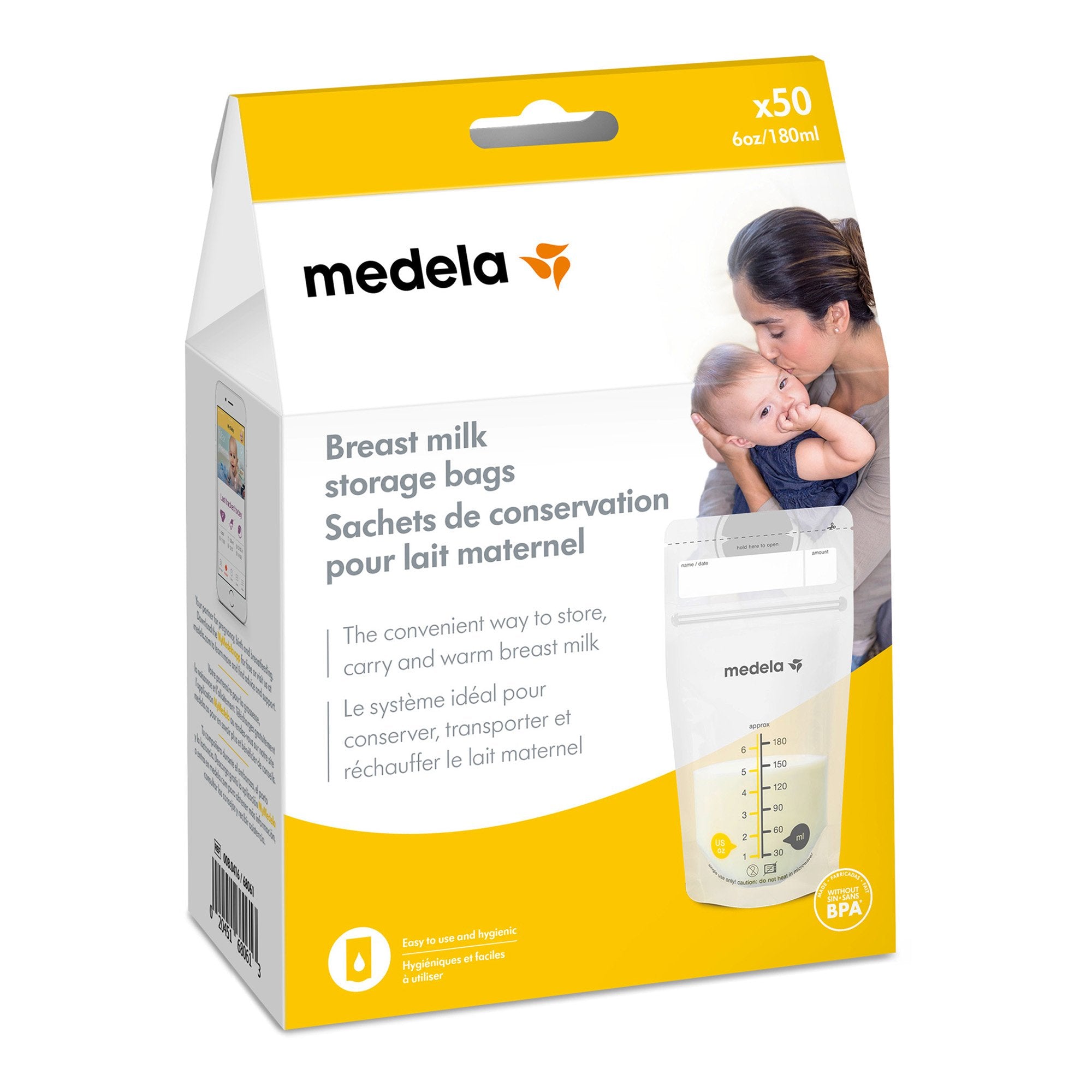 Breast Milk Storage Bag 6 oz.