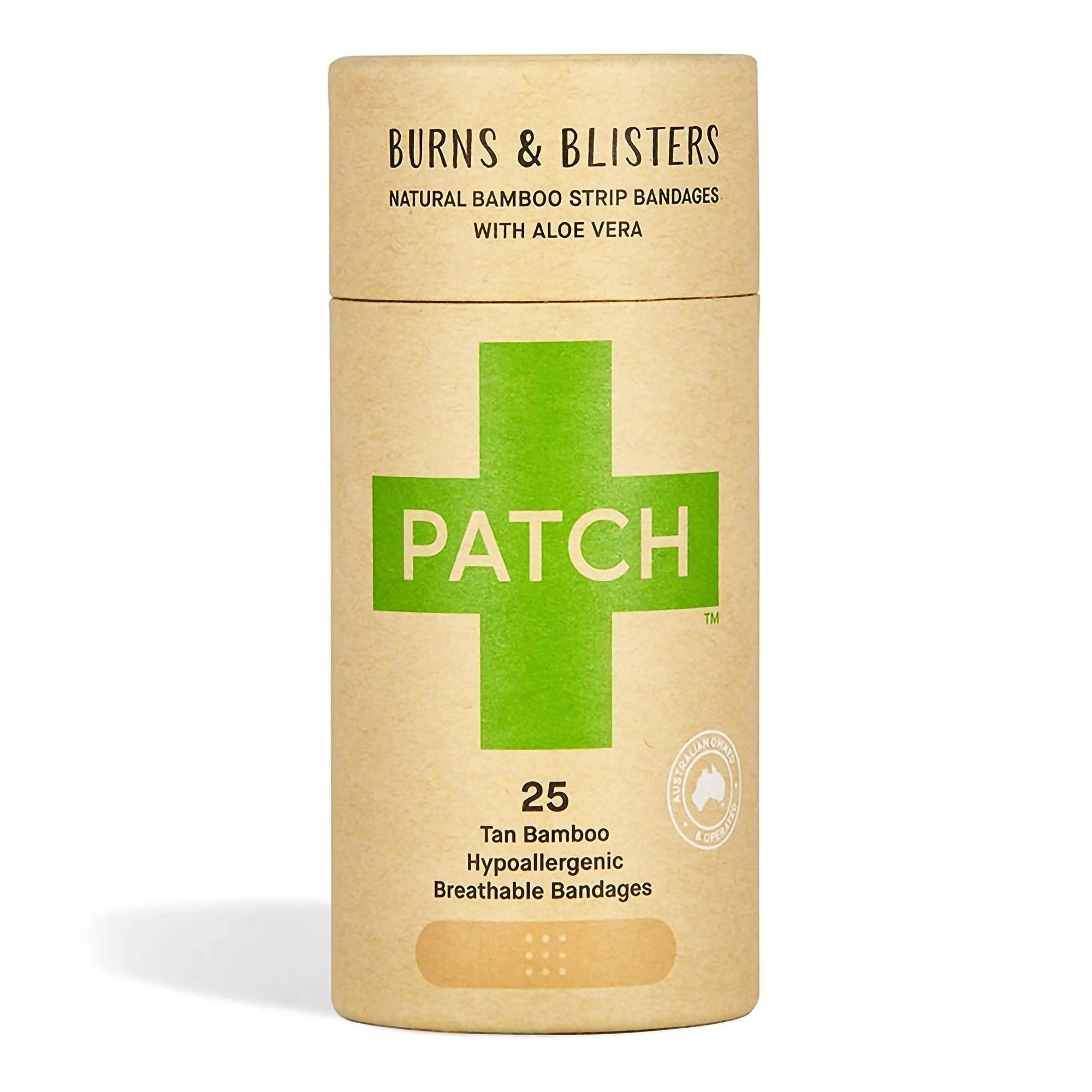 Patch™ Adhesive Strip with Aloe Vera, 3/4 x 3 Inch