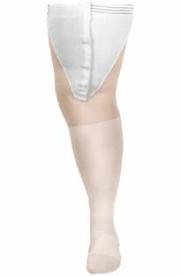 Anti-embolism Stocking ATS™ Thigh High Large / Regular White Inspection Toe