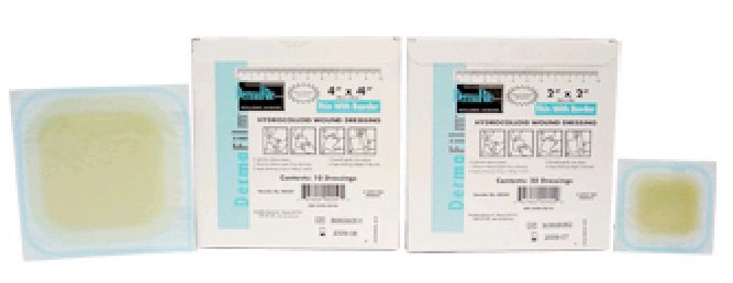 DermaFilm® Hydrocolloid Dressing, 2 x 2 Inch