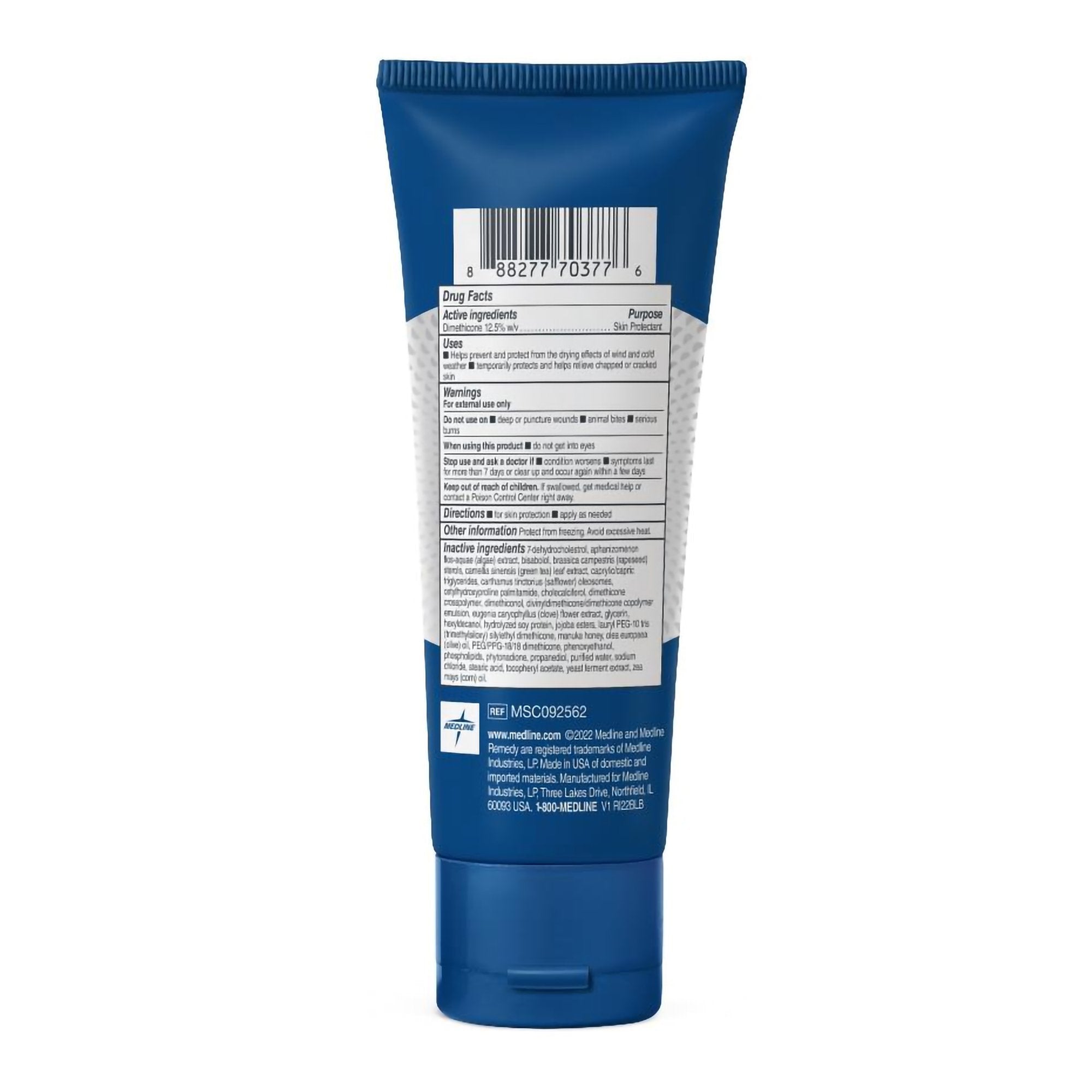 Skin Protectant Remedy® Specialized Silicone 2 oz. Tube Unscented Cream