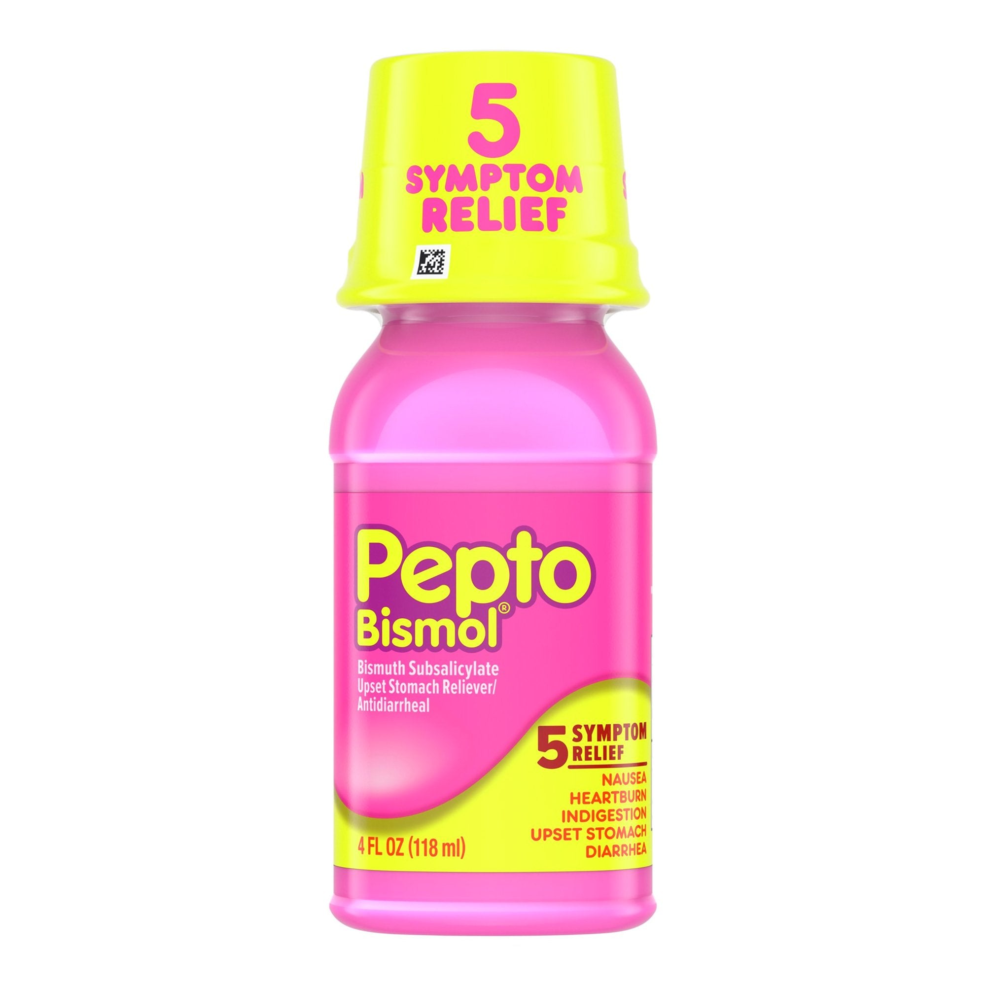 Pepto Bismol® Bismuth Subsalicylate Anti-Diarrheal, 4-ounce bottle