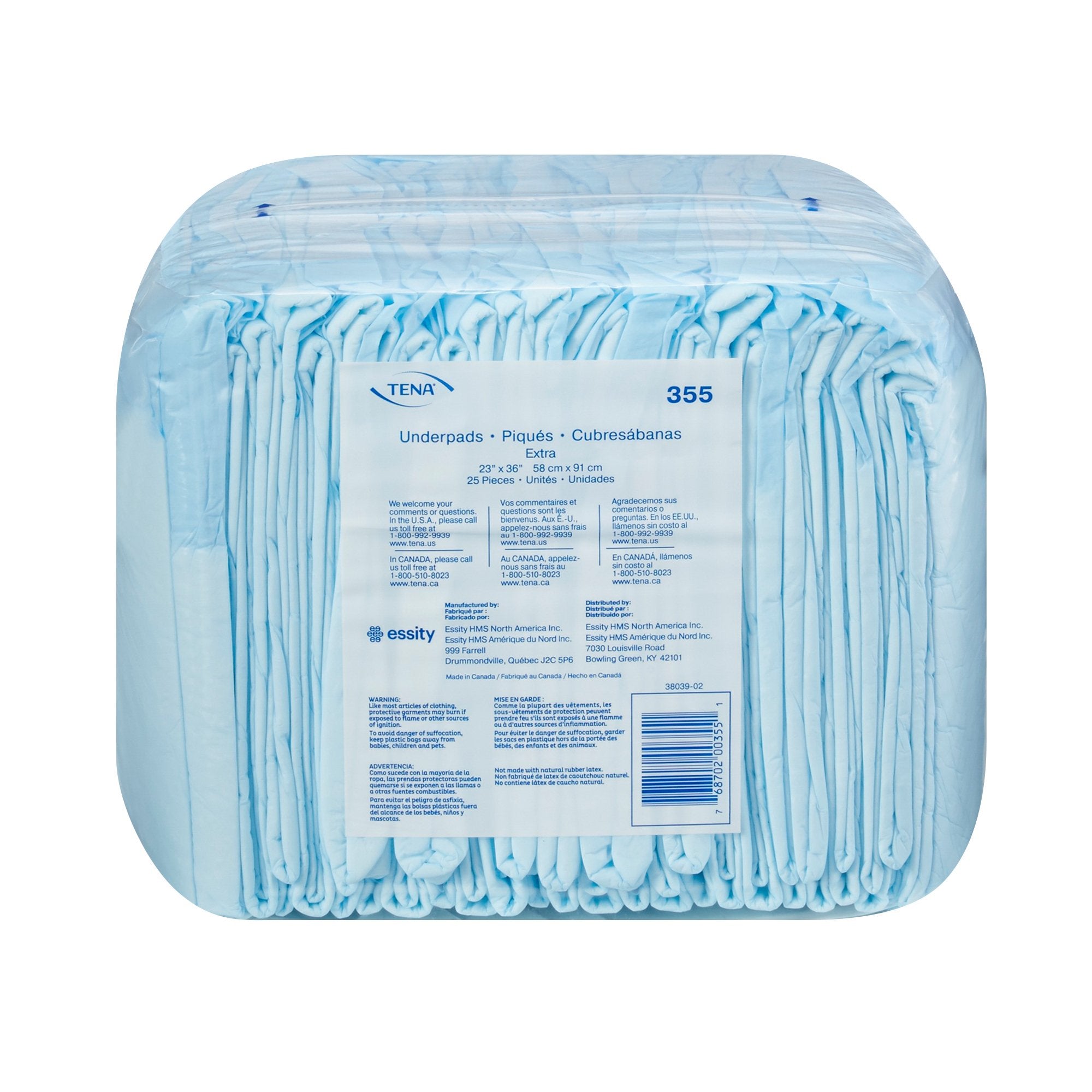 Tena® Extra Protection Absorbent Underpad, 23 x 36 Inch