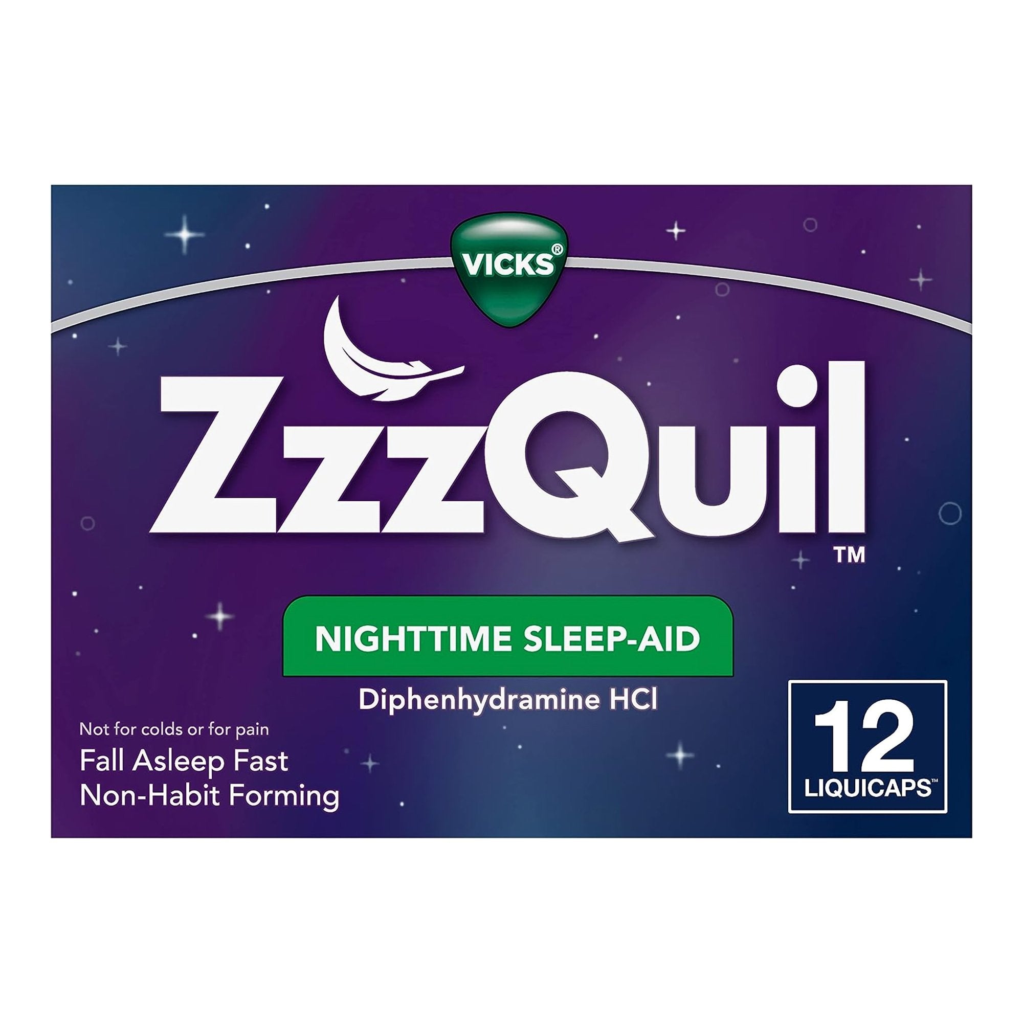 ZzzQuil™ Nighttime Sleep-Aid LiquiCaps