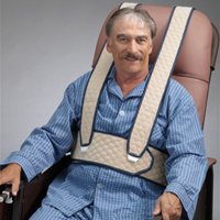 Posey® Torso Support, For Use With Wheelchair, 72 in. L x 5 in. W (Waist Strap), 41 in. L x 3 in. W (Shoulder Strap), X-Large, Fabric
