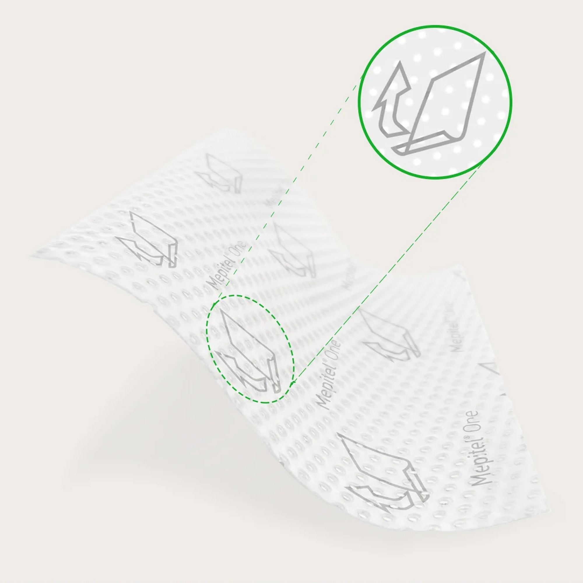 Wound Contact Layer Dressing Mepitel® One 2 X 3 Inch Sterile