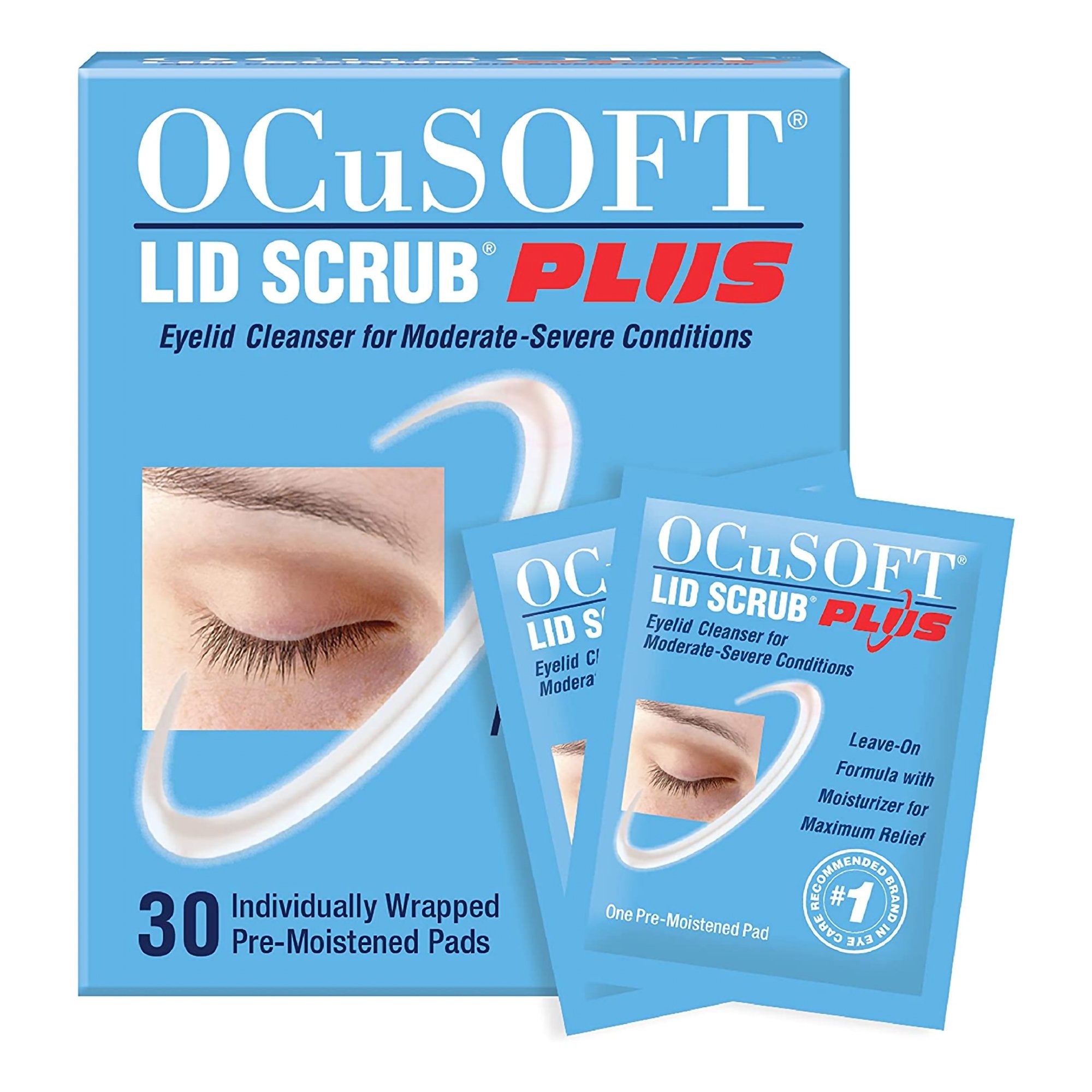 OCuSOFT® Lid Scrub® Plus Eyelid Cleanser