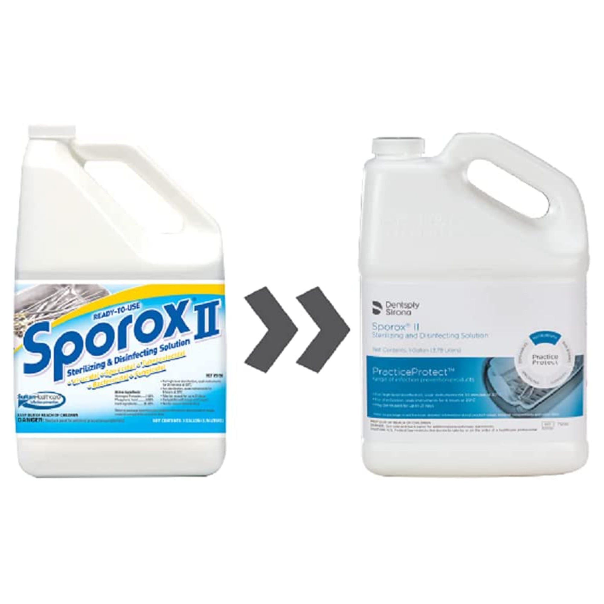 Hydrogen Peroxide High-Level Disinfectant Sporox® II RTU Liquid 1 gal. Jug Reusable