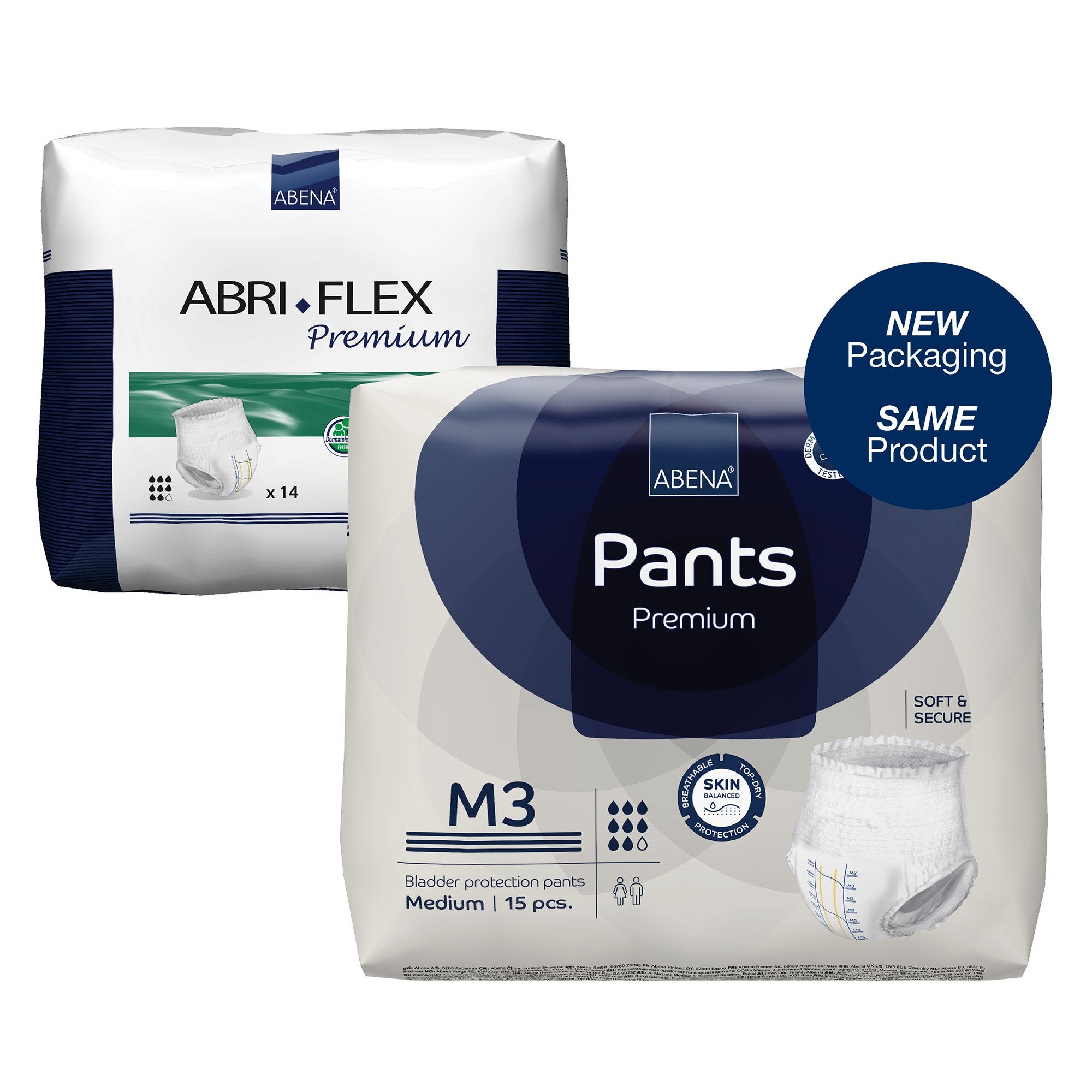 Abena® Premium Pants M3 Incontinence Brief, Medium