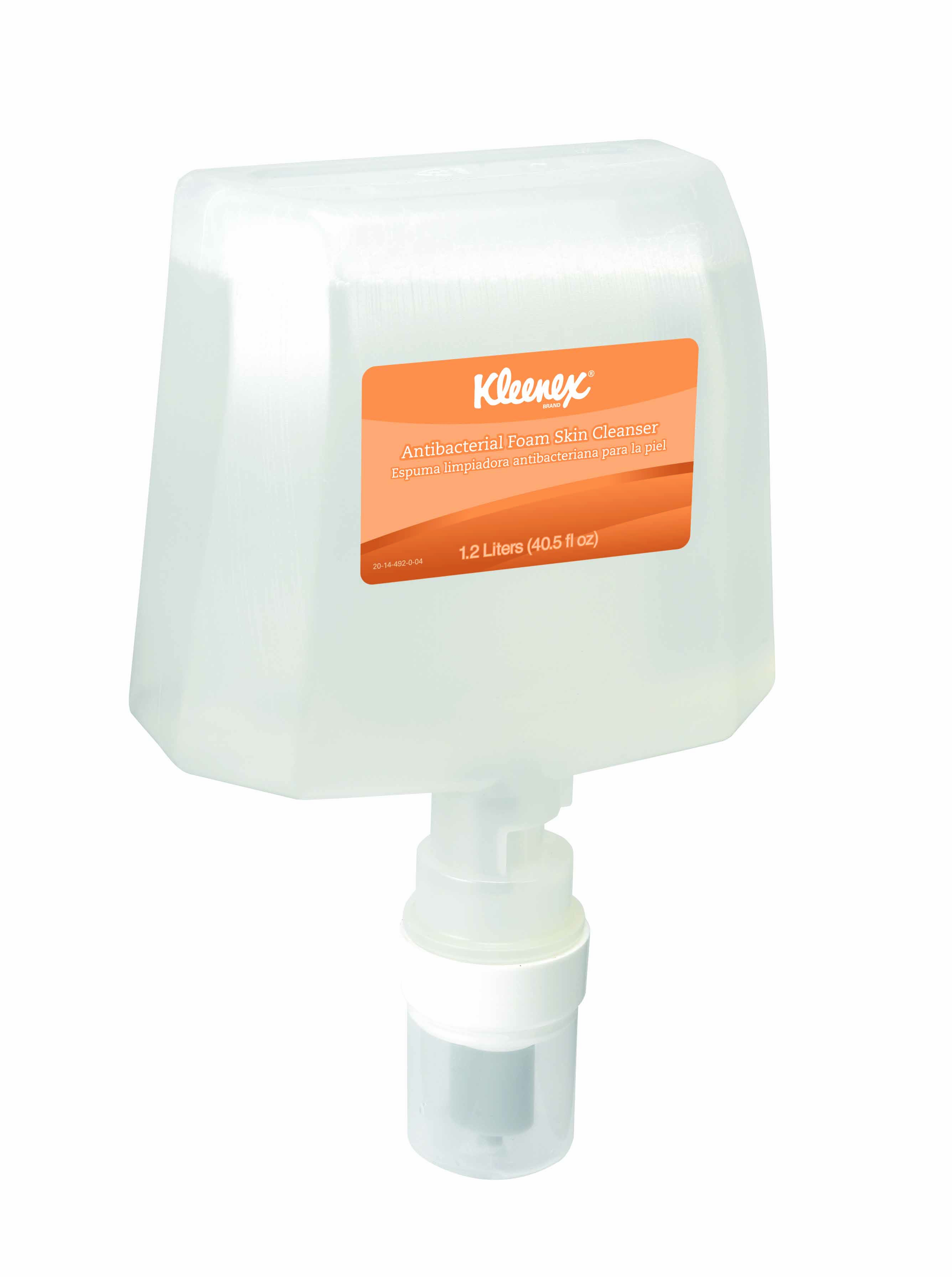 Kleenex® Antimicrobial Soap 1200 mL Dispenser Refill Bottle