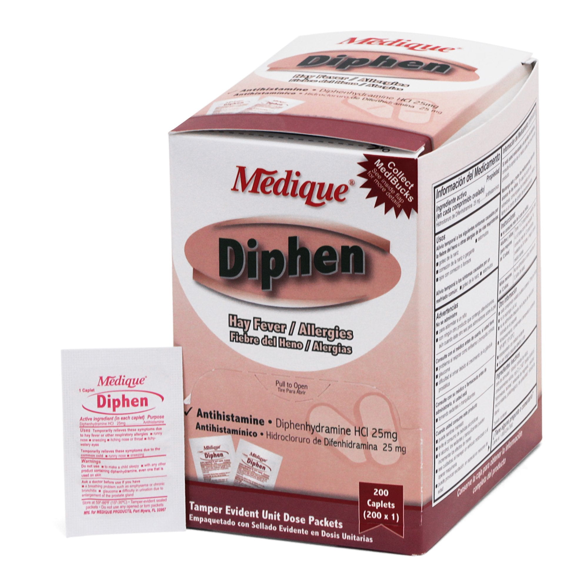 Diphen Diphenhydramine Allergy Relief