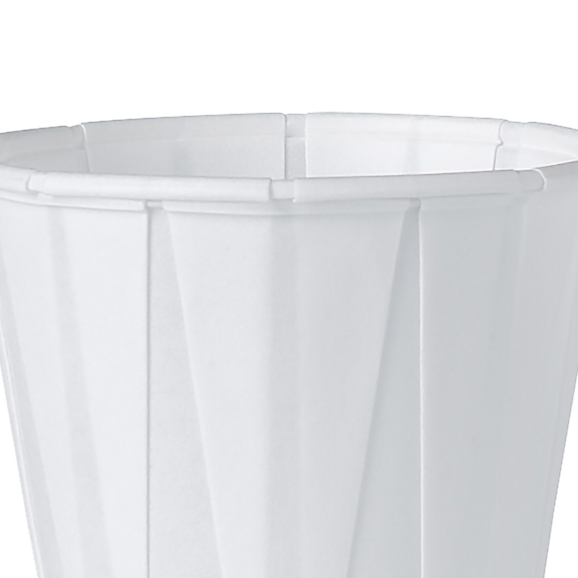 Souffle Cup Solo® 3.5 oz. White Paper Disposable