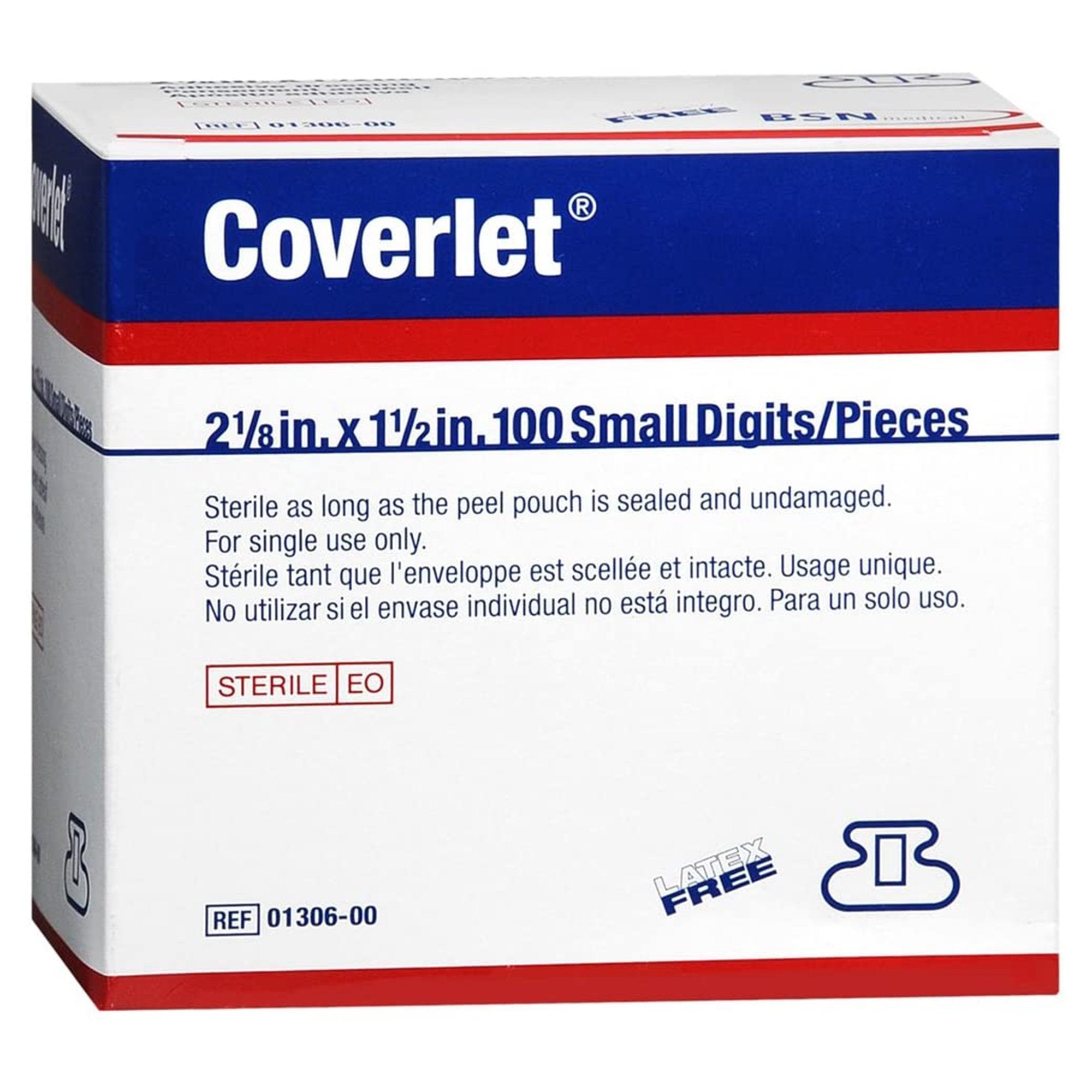 Coverlet® Fingertip Tan Adhesive Strip, 1½ x 2½ Inch