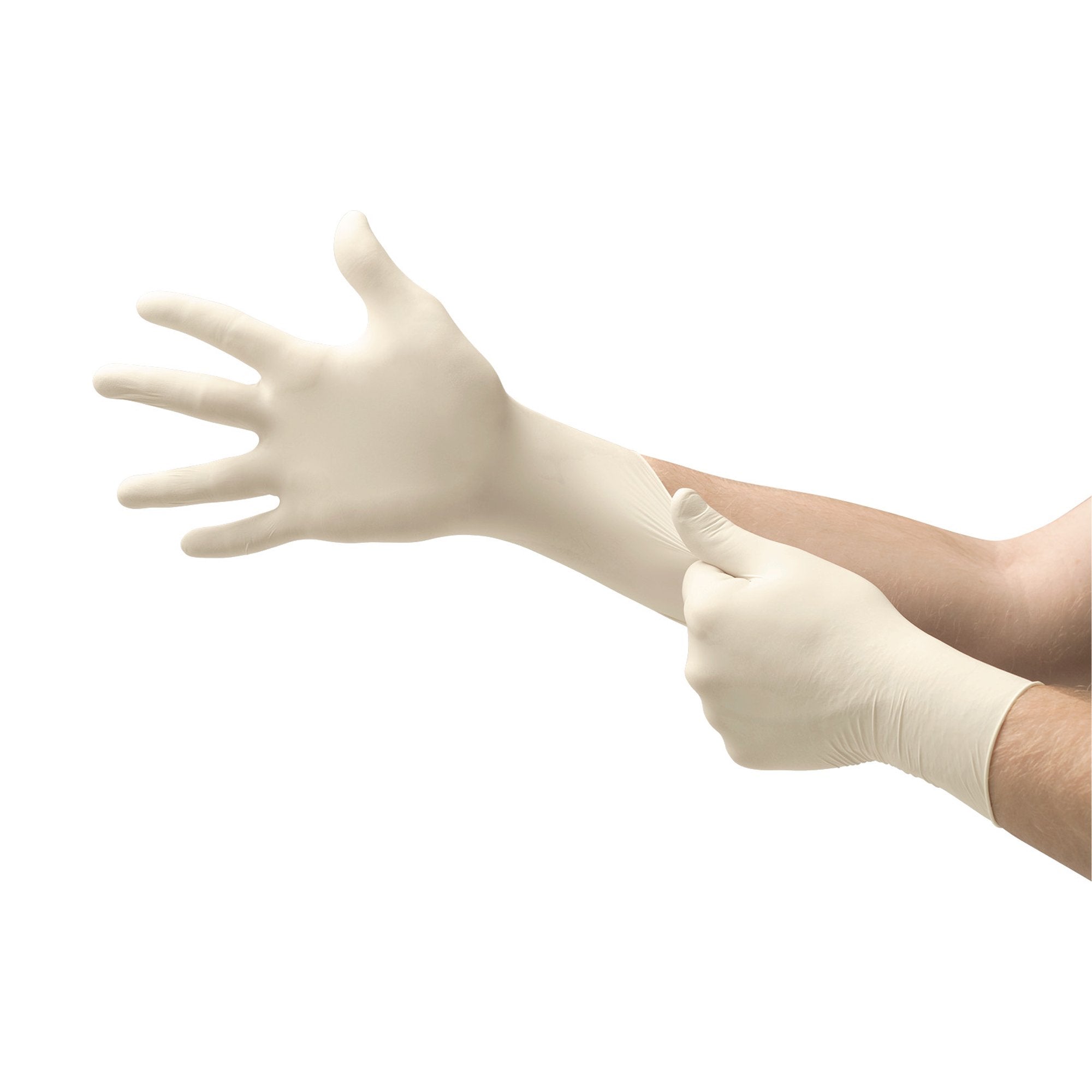 Microflex® Diamond Grip Plus™ Latex Gloves, Large, White