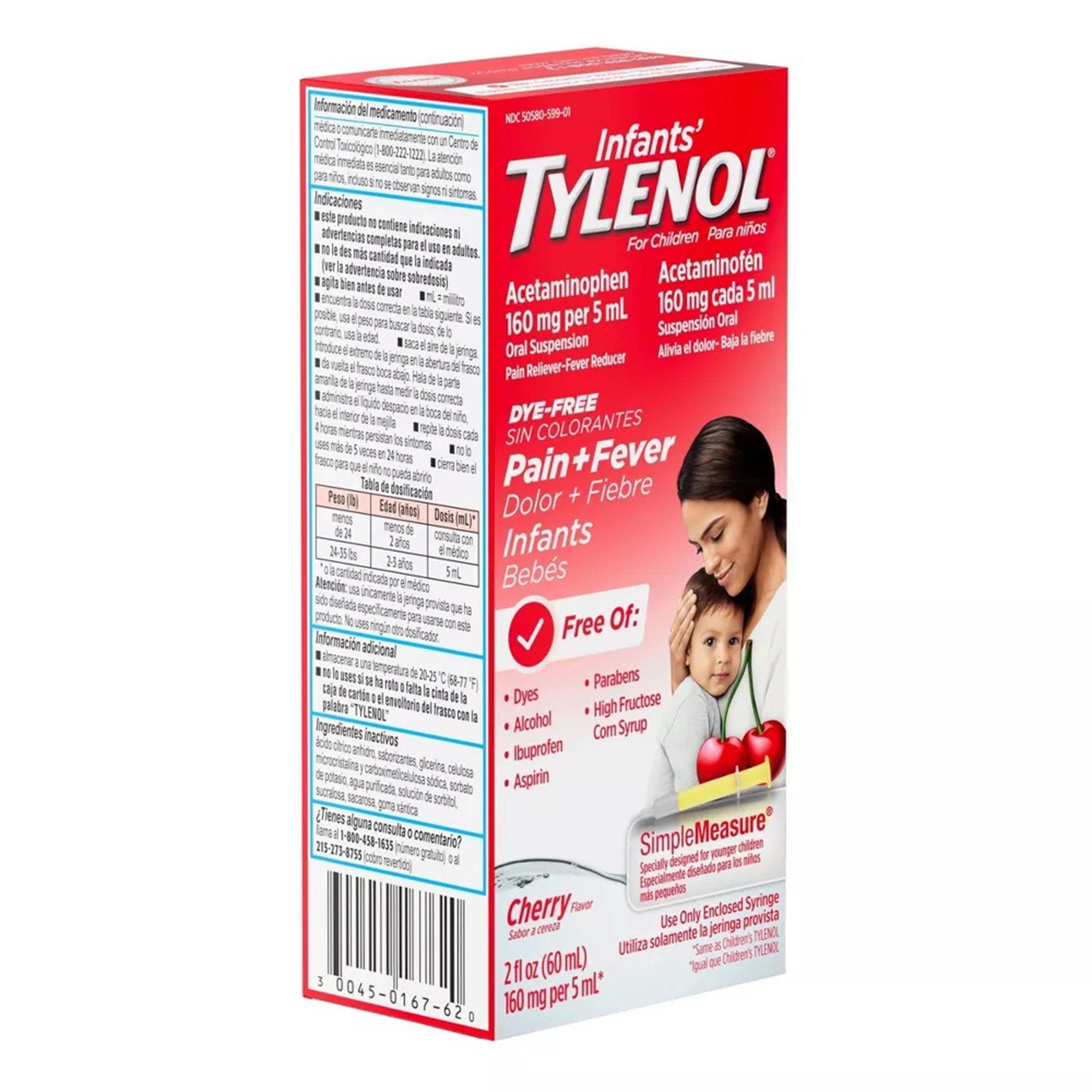 Infants' Tylenol® Acetaminophen Children's Pain Relief