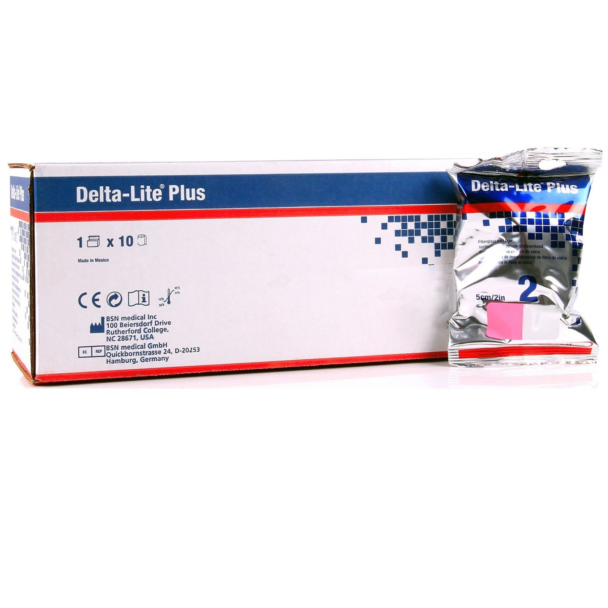 Delta-Lite® Plus Pink Cast Tape, 2 Inch x 4 Yard
