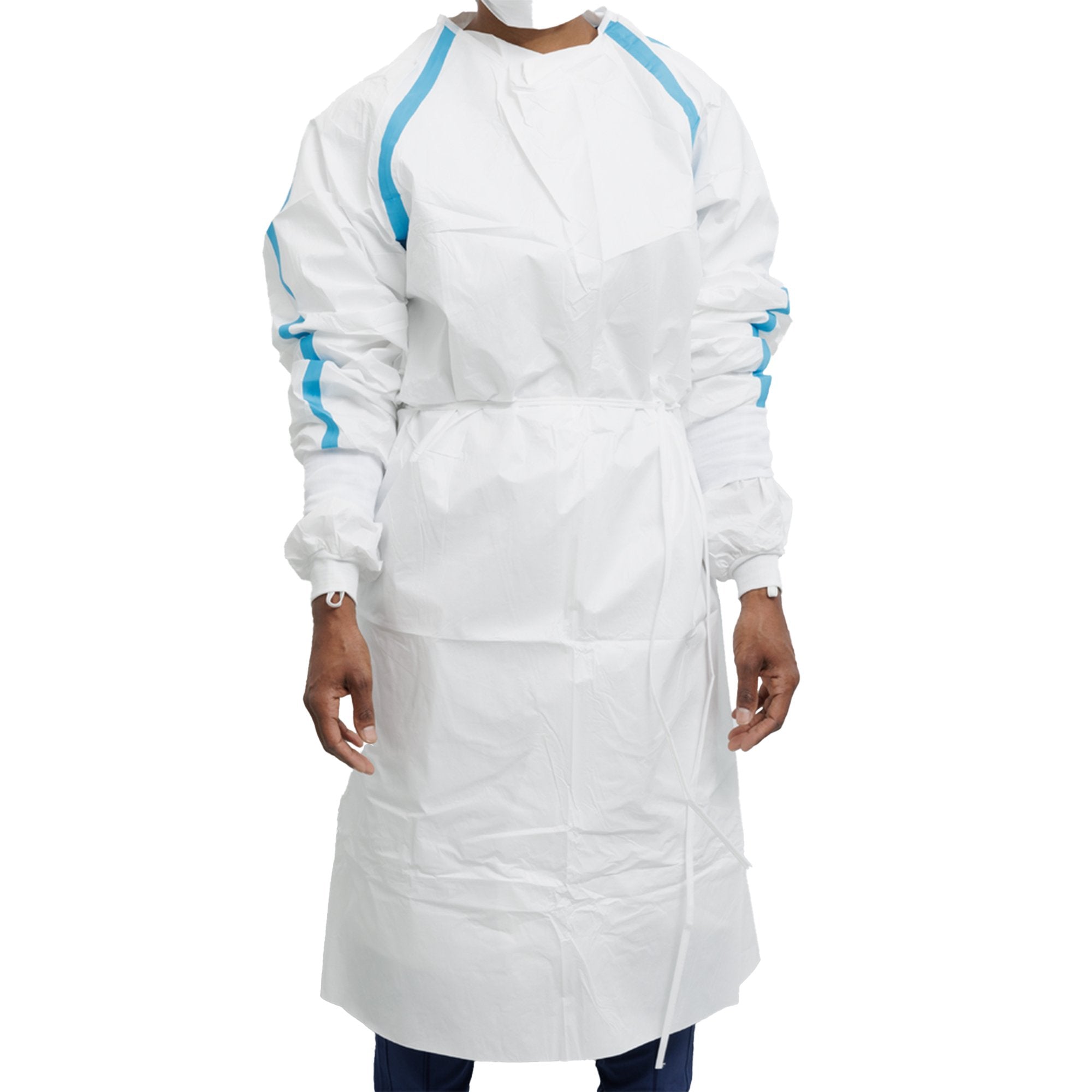 Chemotherapy Procedure Gown Contec® CritiGear™ 6X-Large / 7X-Large White NonSterile ASTM D6978-05 Disposable